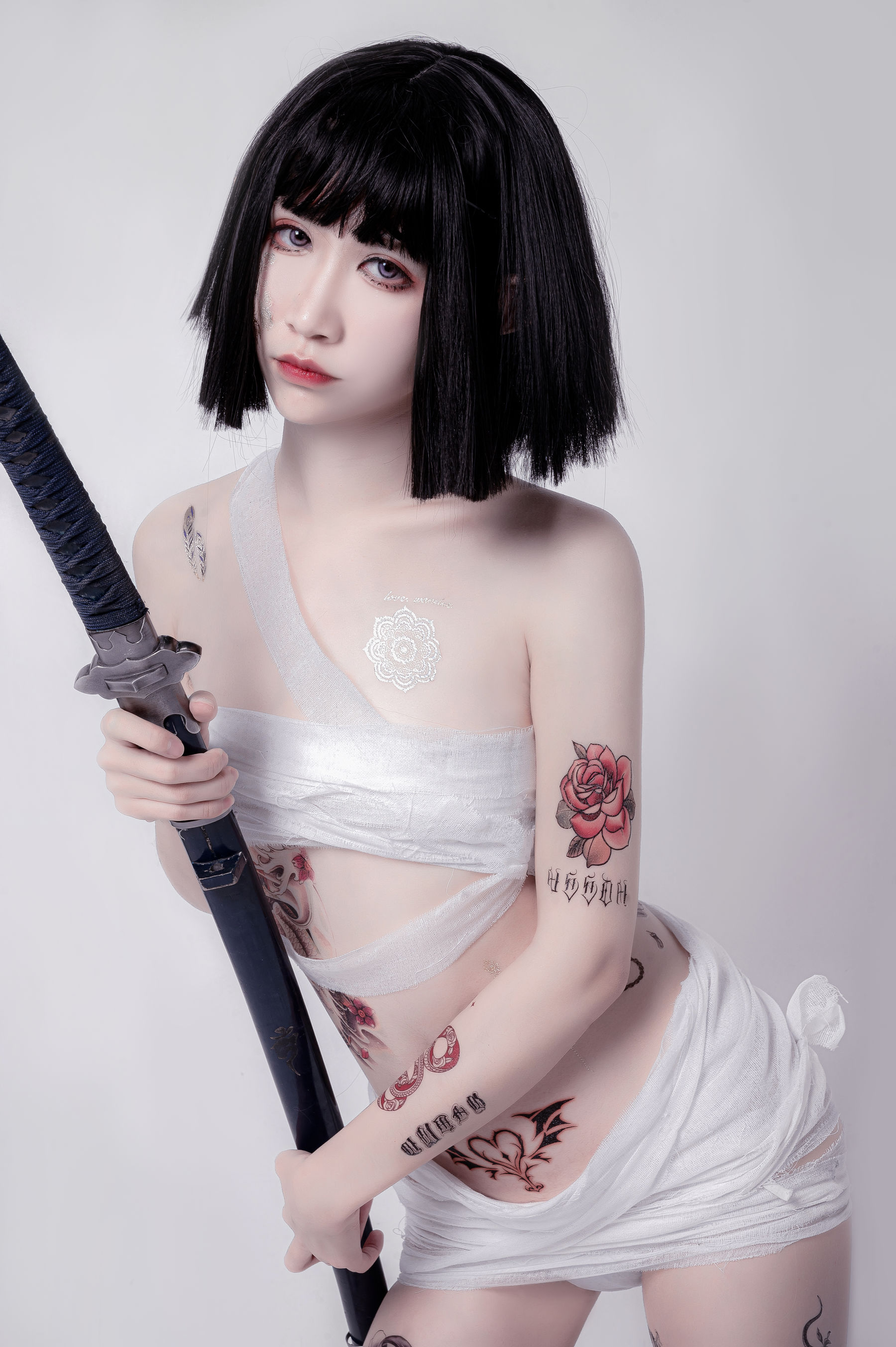 动漫博主阮邑_Fairy - 绑带和武士-图37