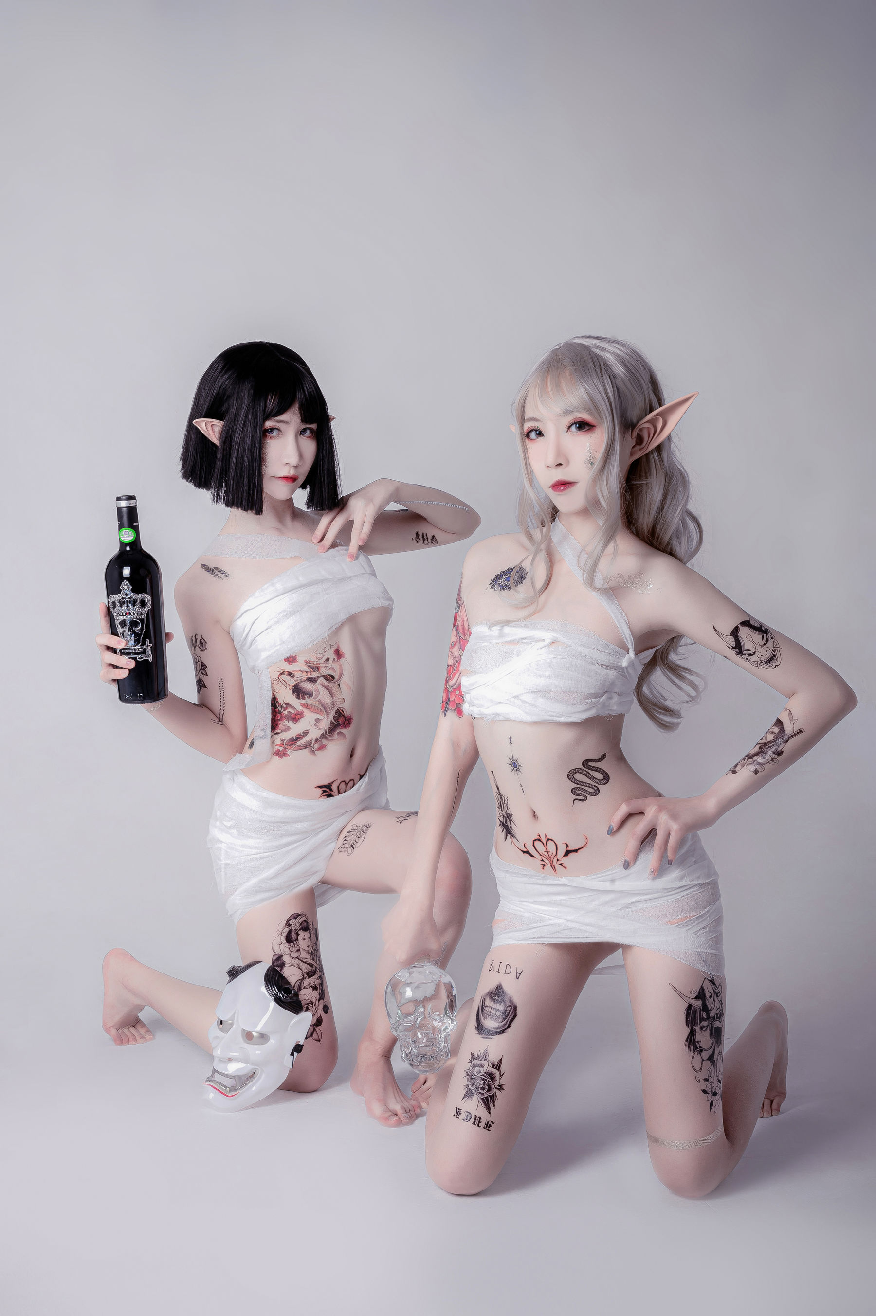动漫博主阮邑_Fairy - 绑带和武士-图3