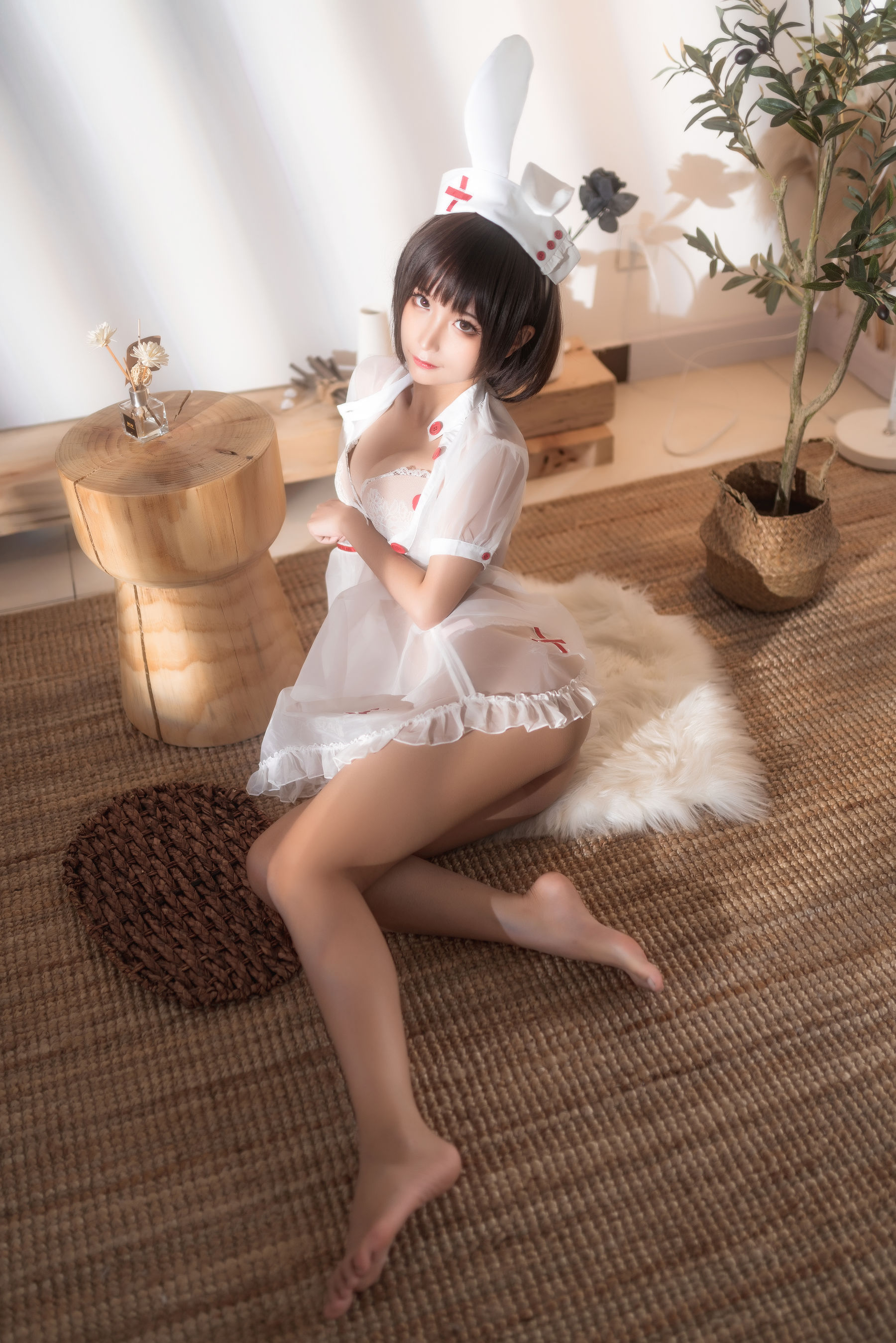 动漫博主蠢沫沫 - 透明护士-图22