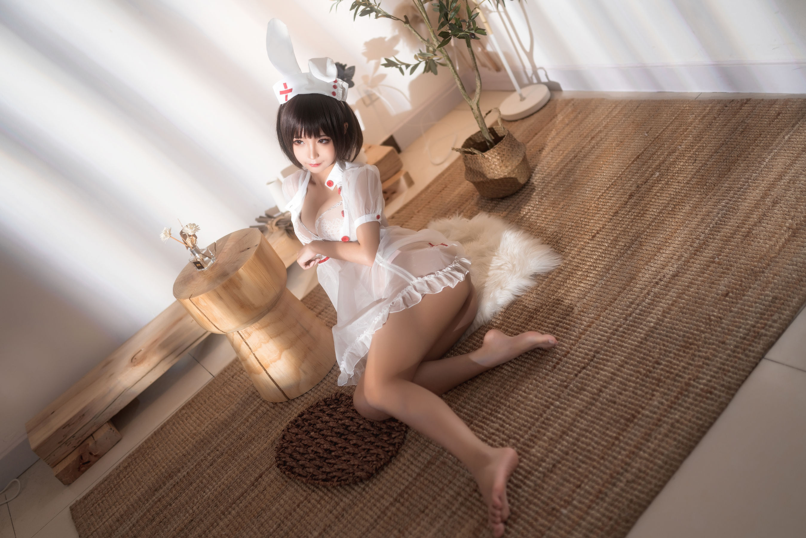 动漫博主蠢沫沫 - 透明护士-图23