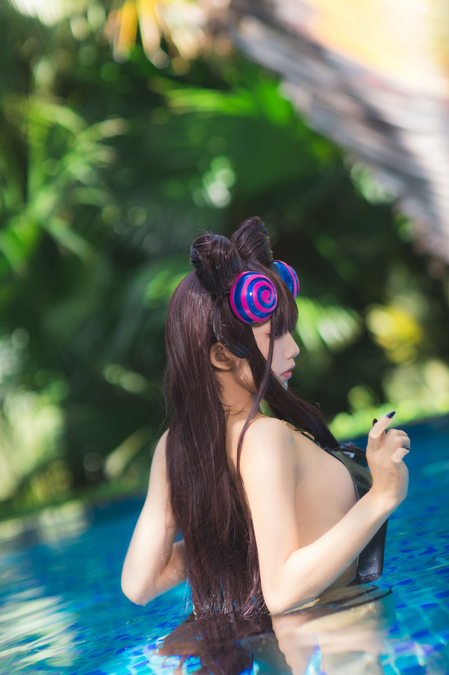 动漫博主水淼aqua - 紫式部水着Ver-图27