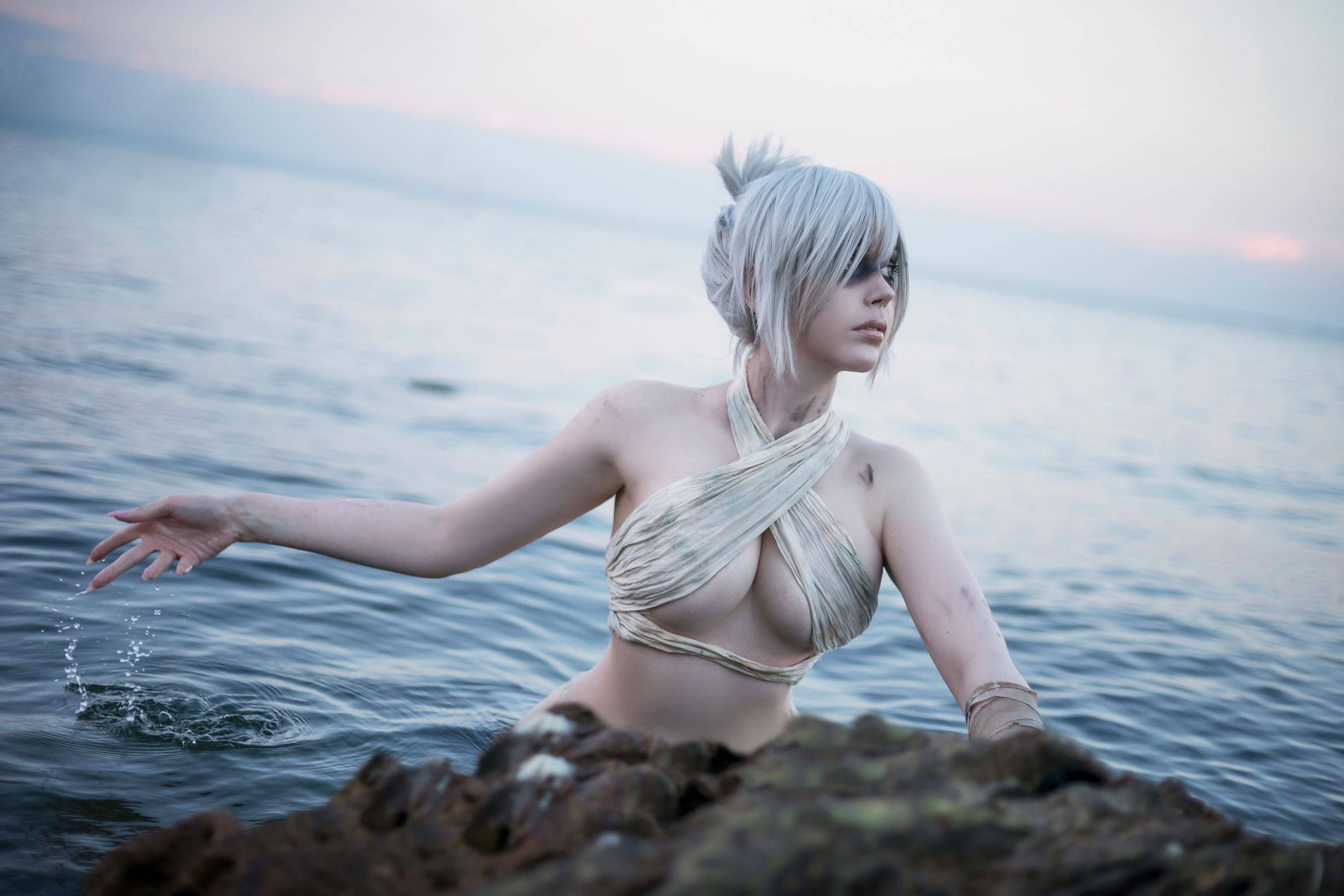 国外美女SayaTheFox - 放逐之刃-图0