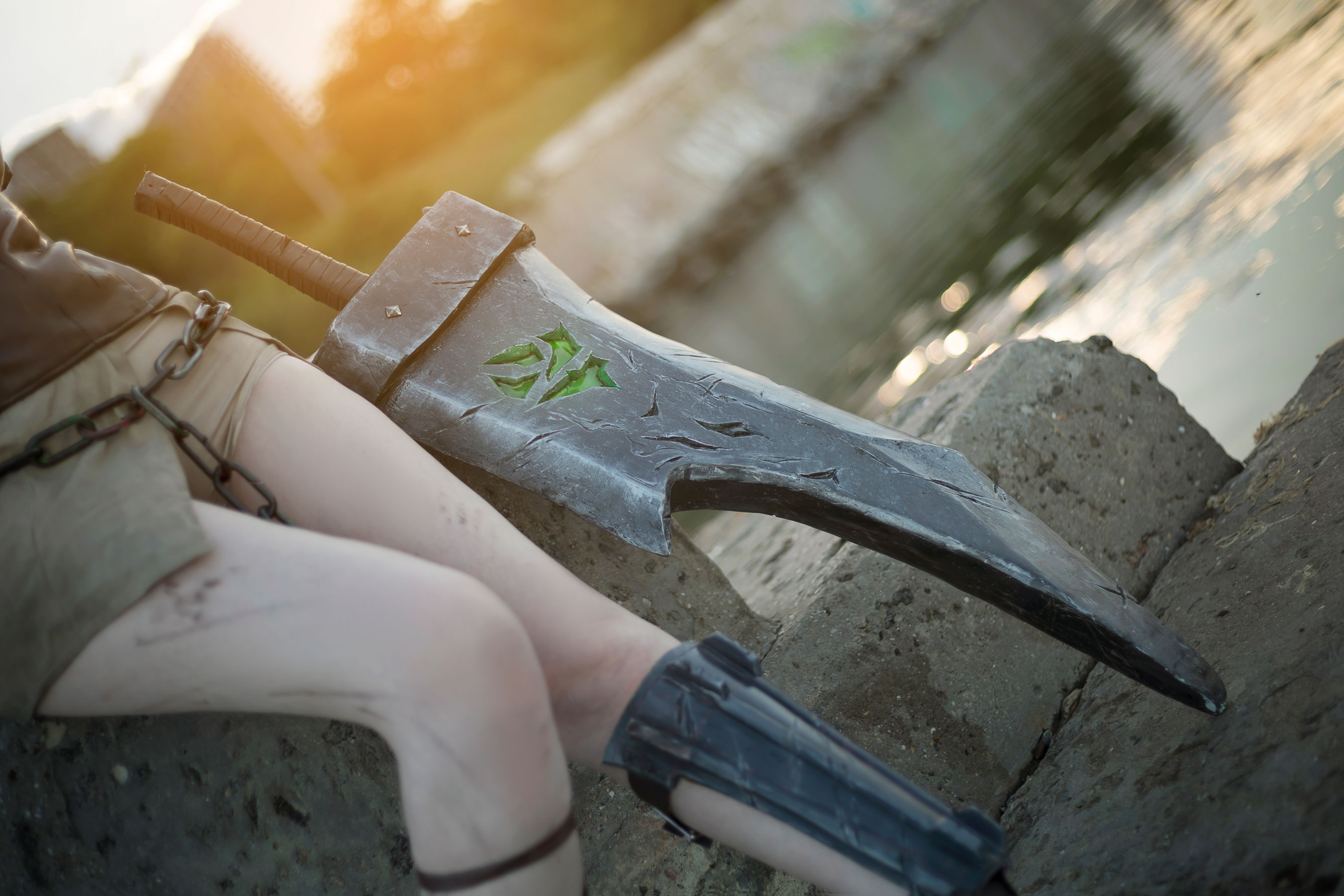 国外美女SayaTheFox - 放逐之刃-图7