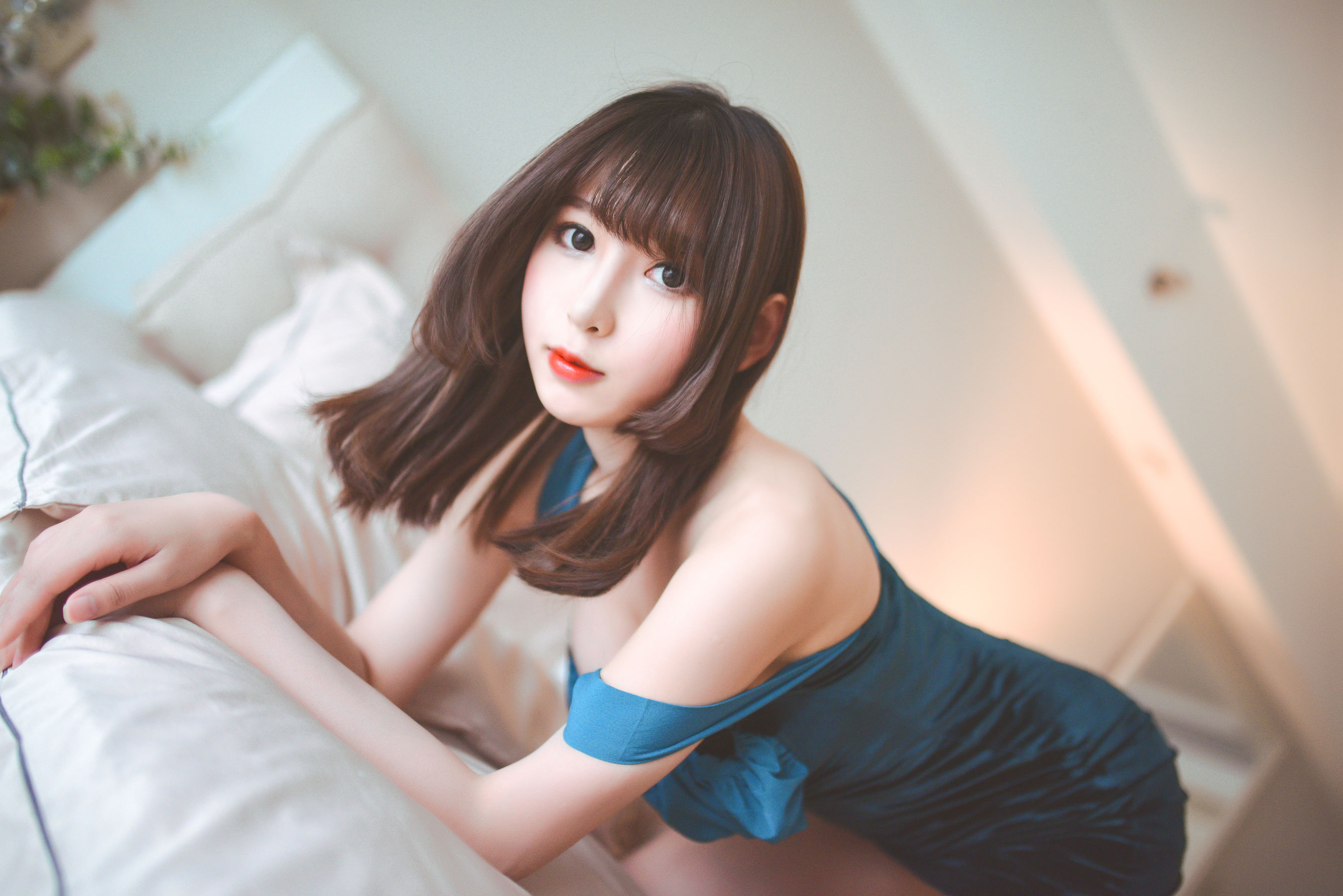 斗鱼主播w黑米粥w - 圣诞-图7