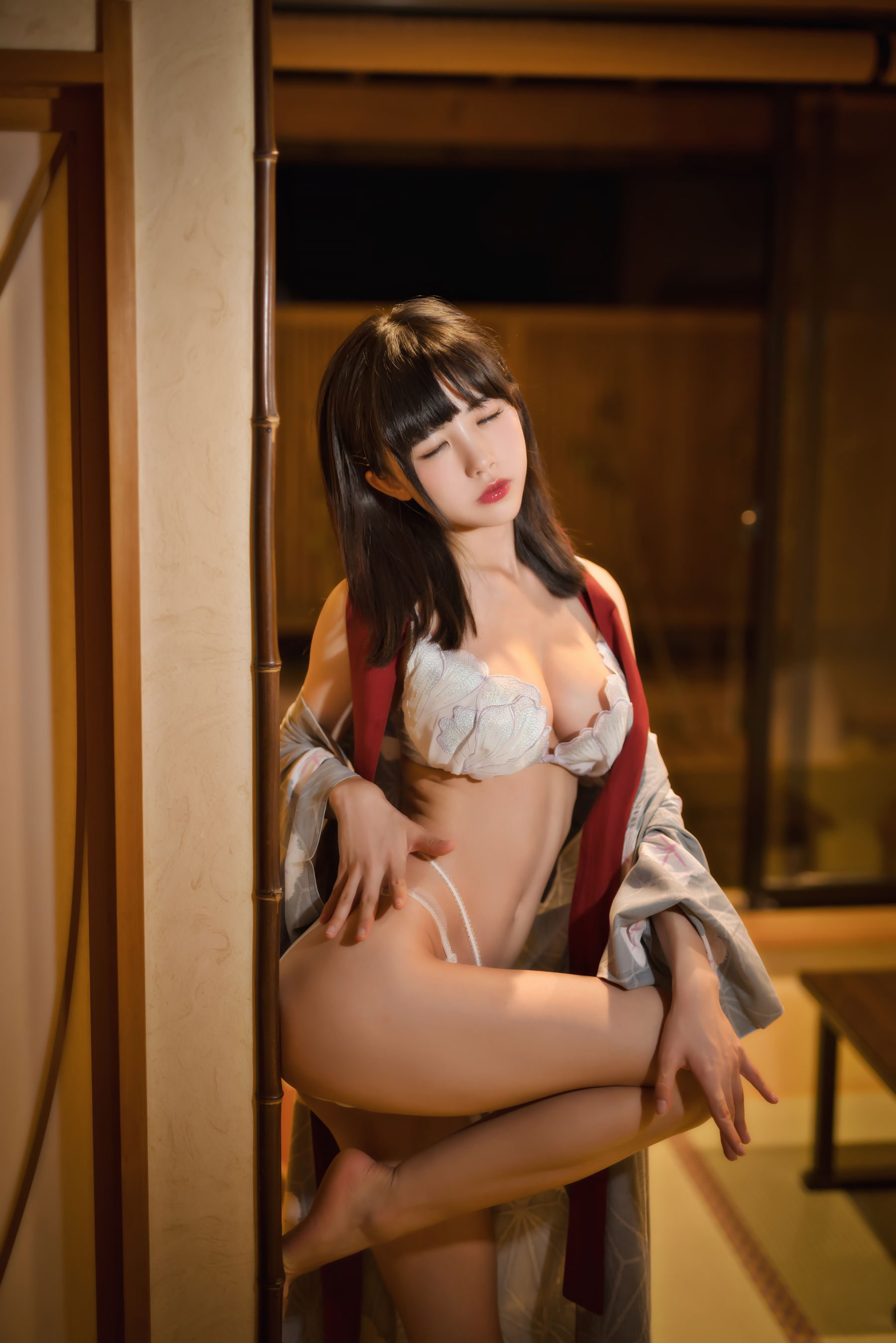 动漫博主水淼aqua - 温泉和服-图9