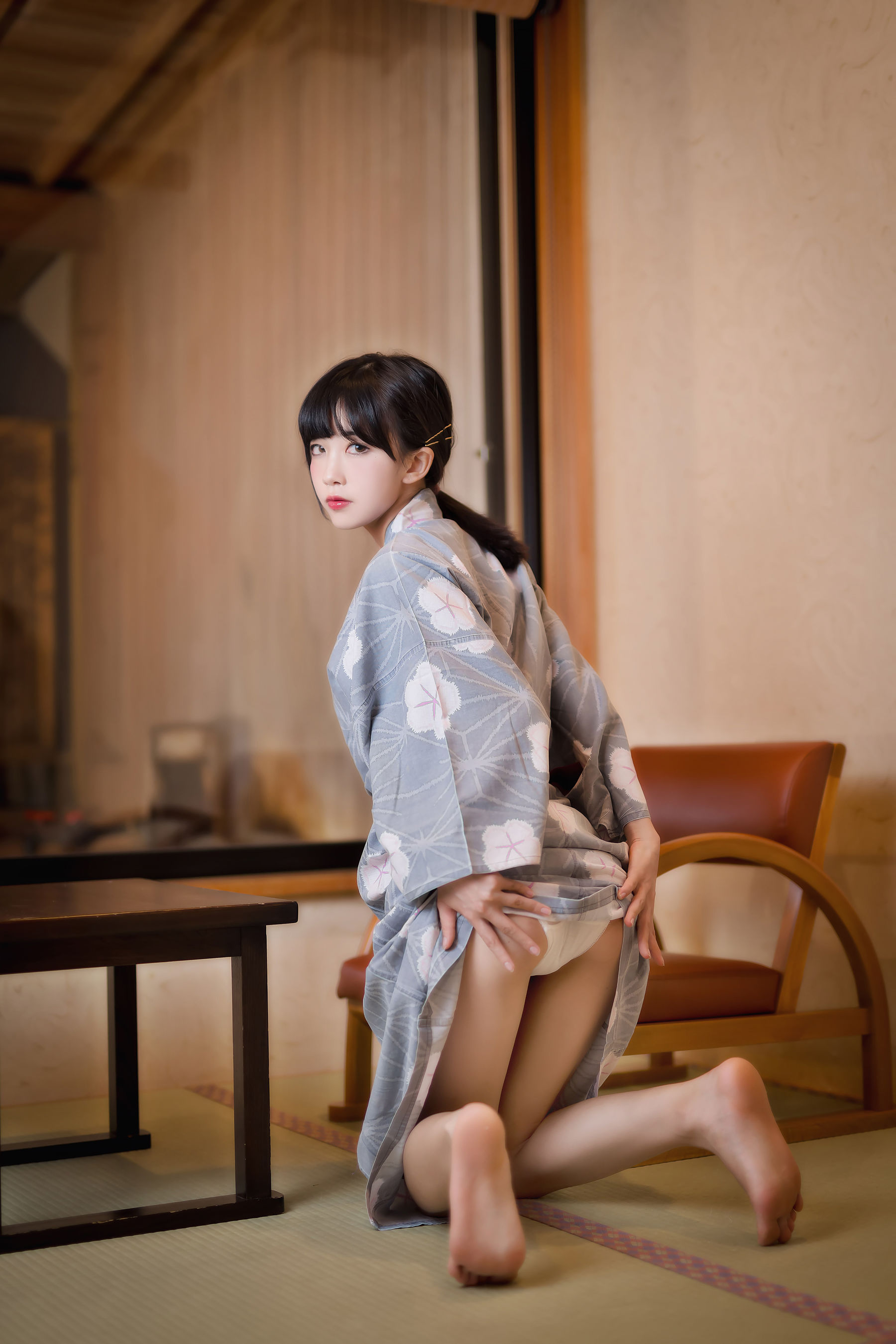动漫博主水淼aqua - 温泉和服-图2