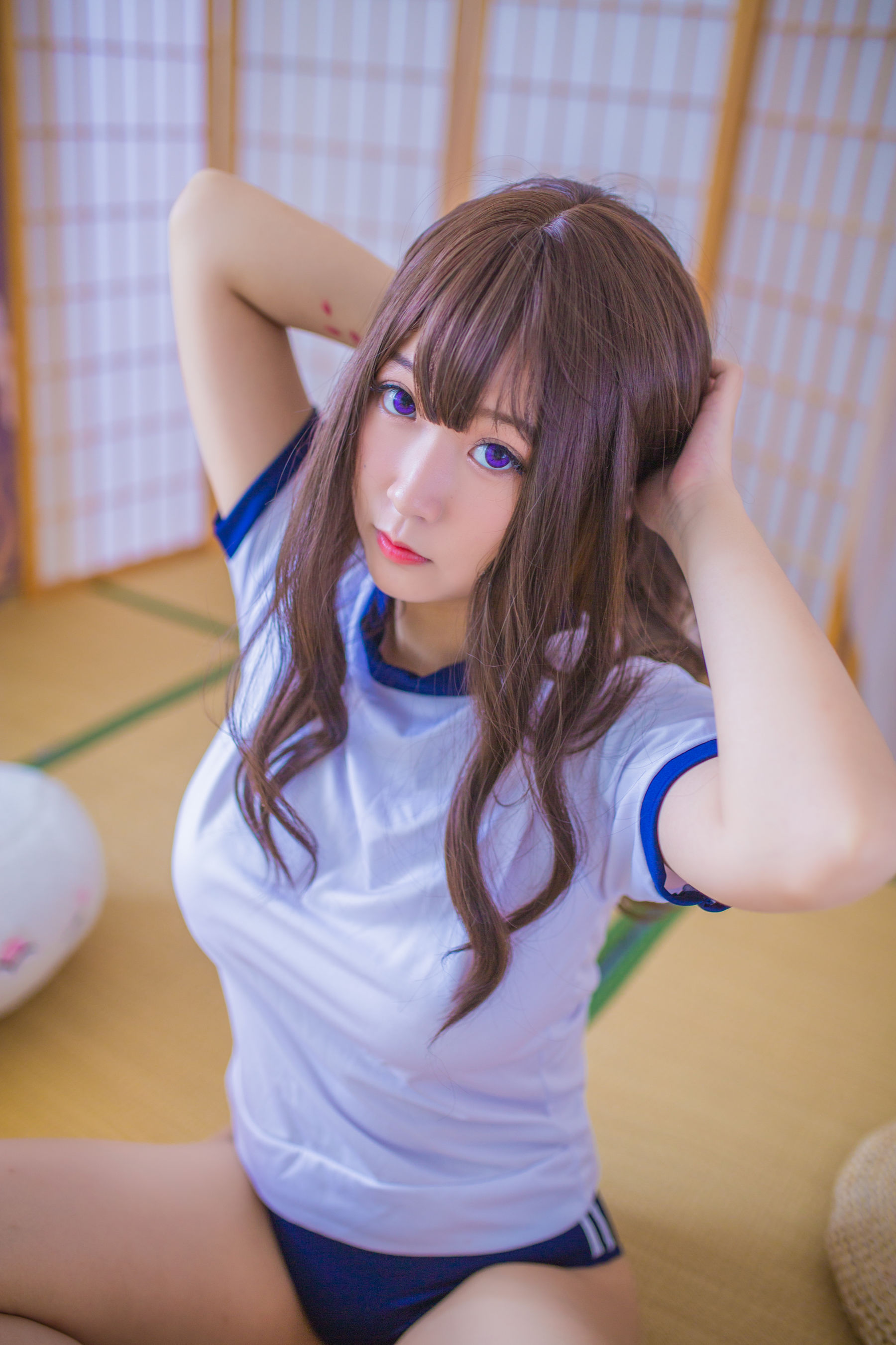 巨乳猫九酱Sakura - 体操服-图10
