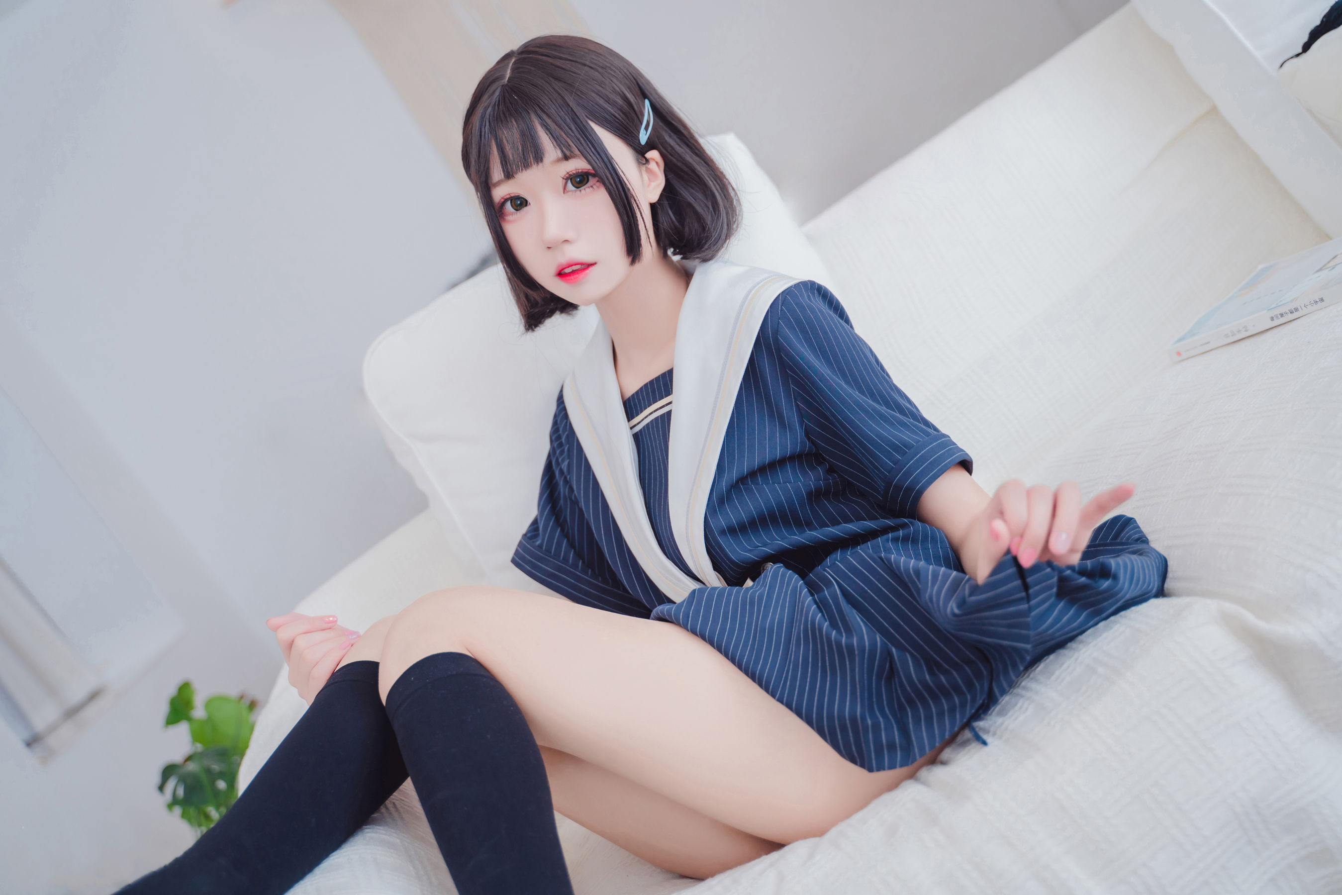 猫君君MaoJun - 清纯学妹-图12