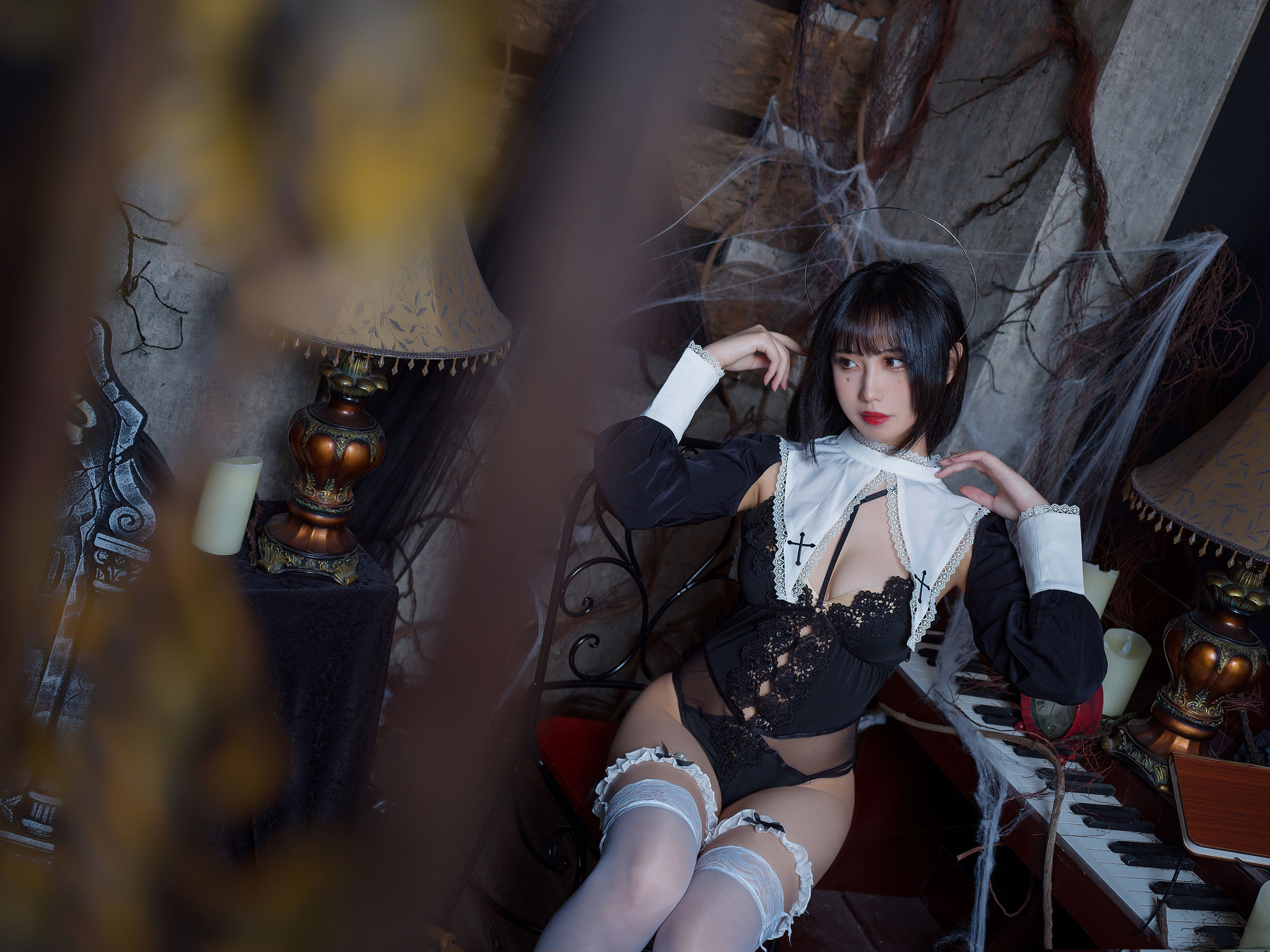二次元少女念雪ww - 修女-图34