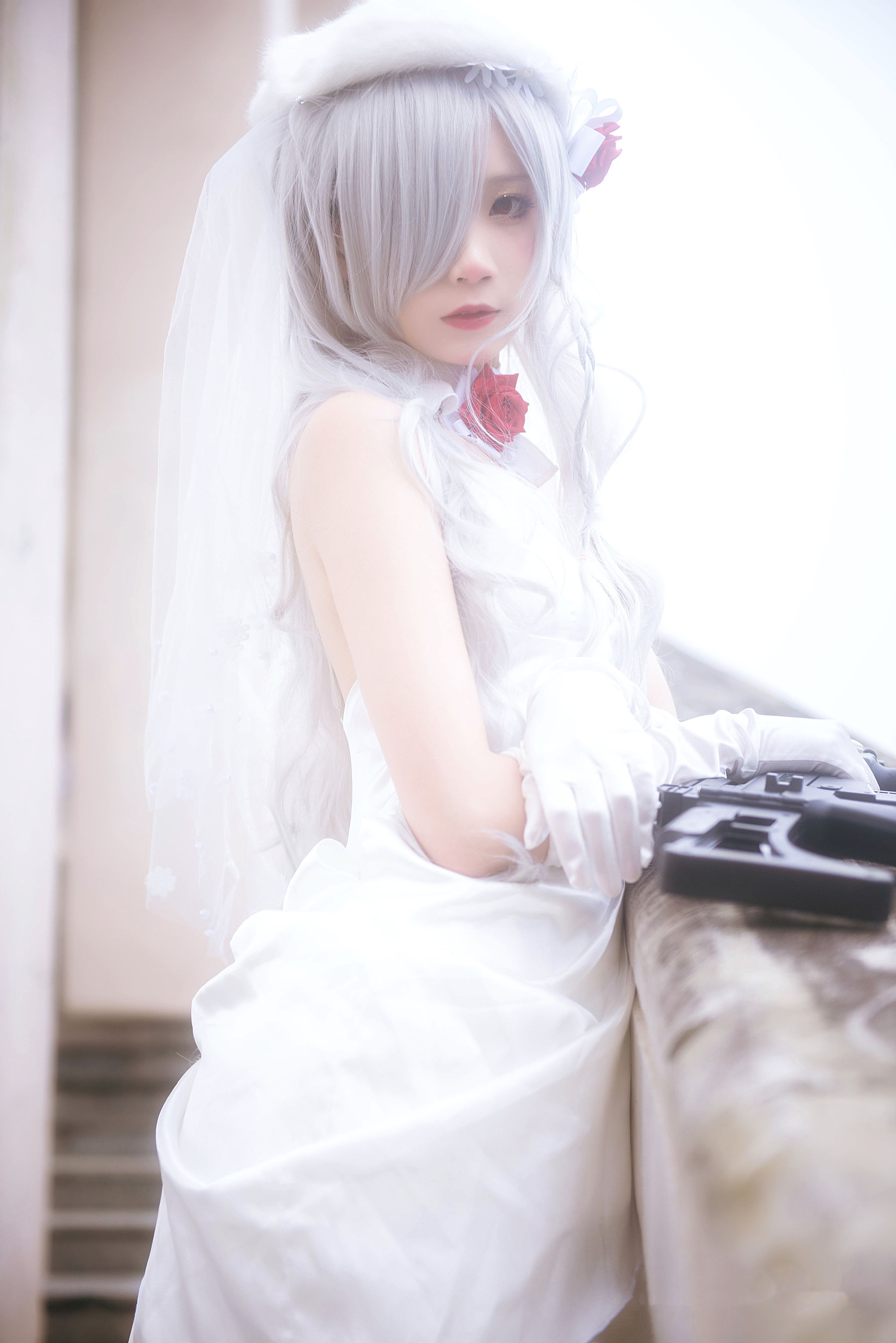 清纯少女五更百鬼 - 婚纱-图2
