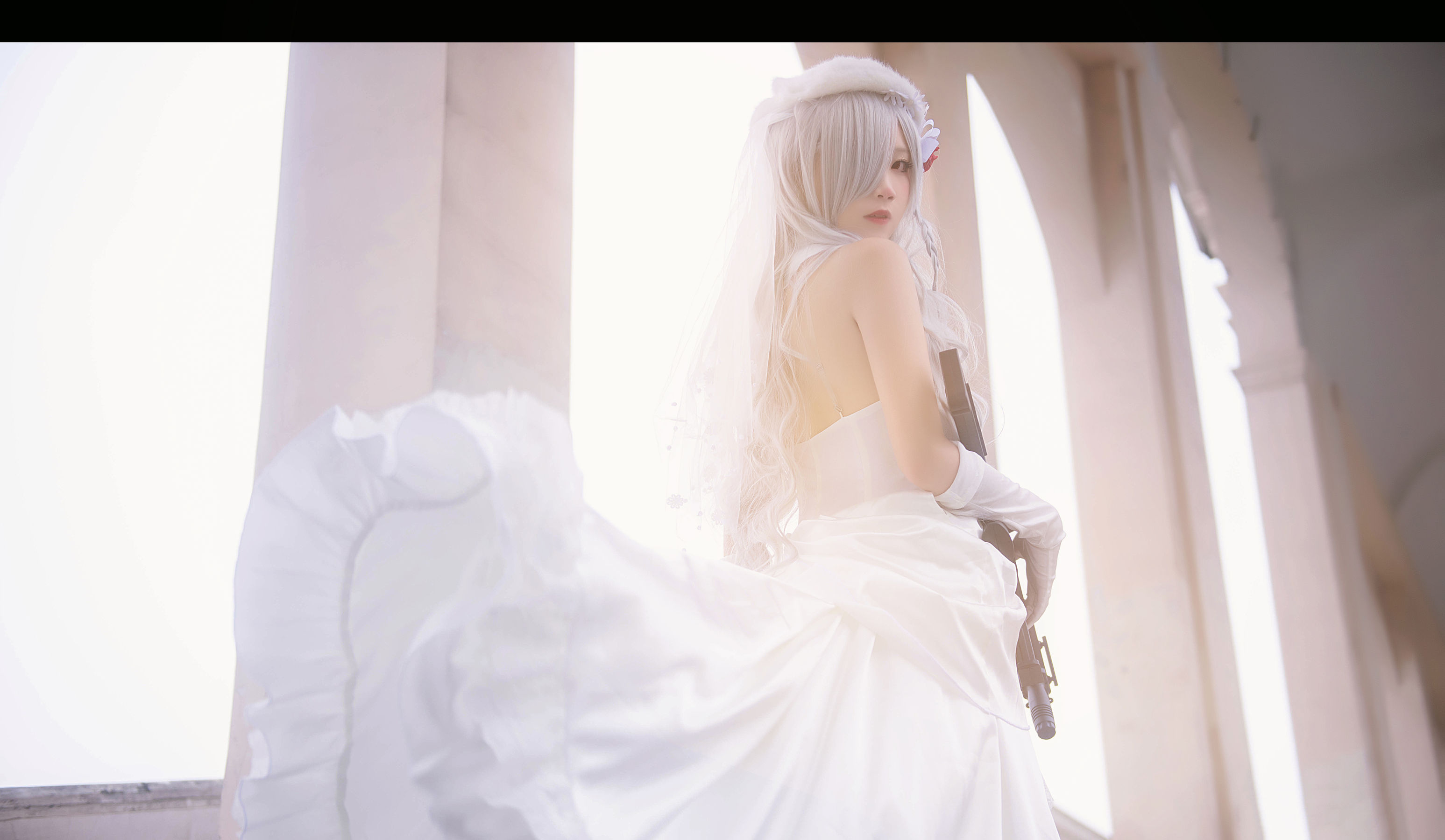 清纯少女五更百鬼 - 婚纱-图4