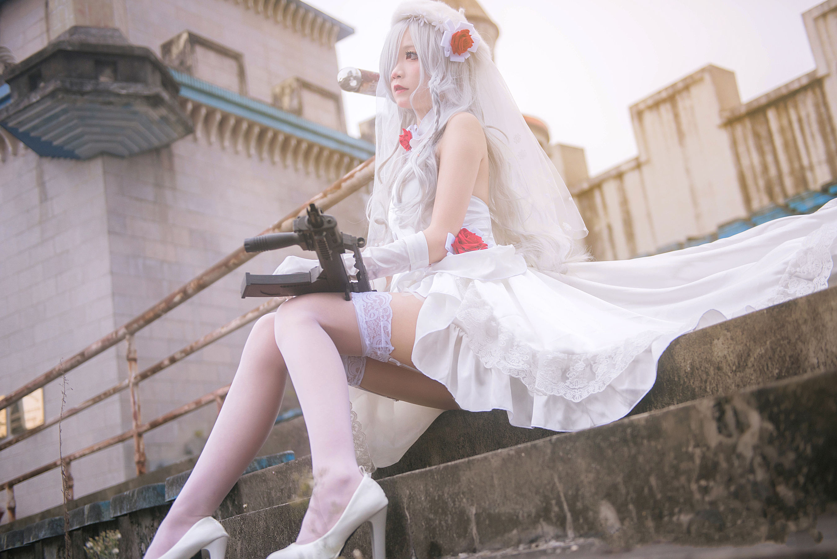 清纯少女五更百鬼 - 婚纱-图6