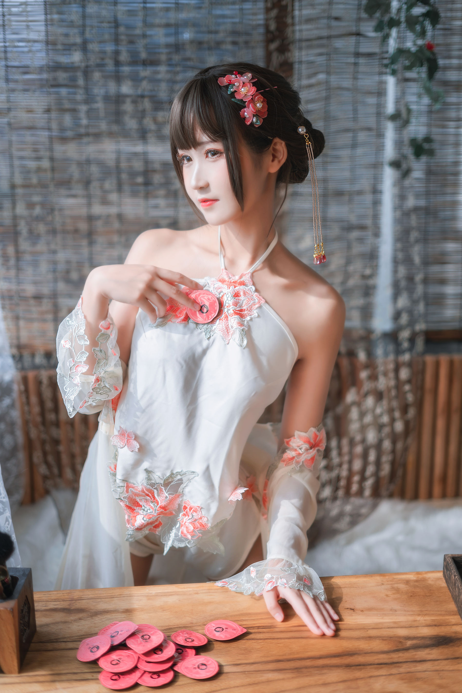 微博妹子三度_69 - 肚兜-图0