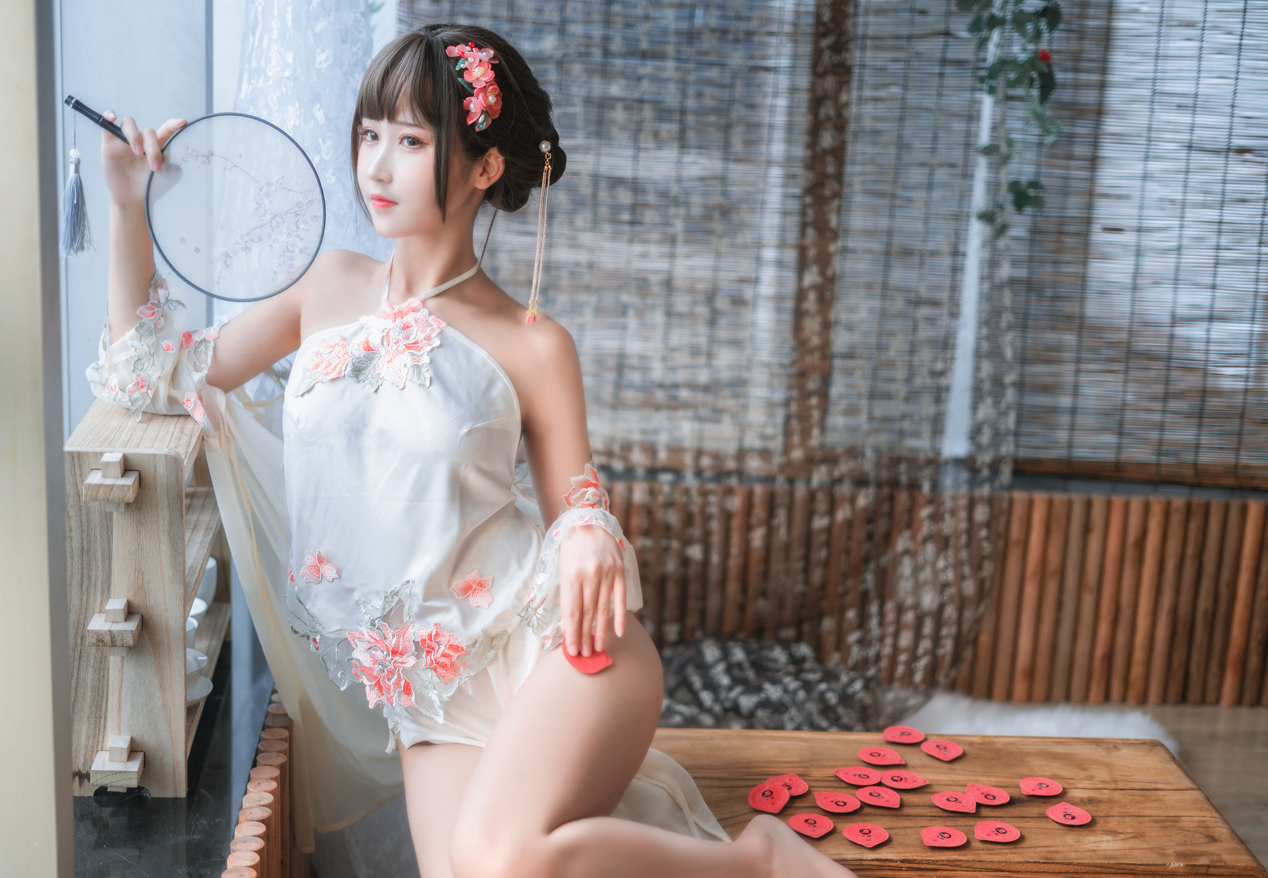微博妹子三度_69 - 肚兜-图1