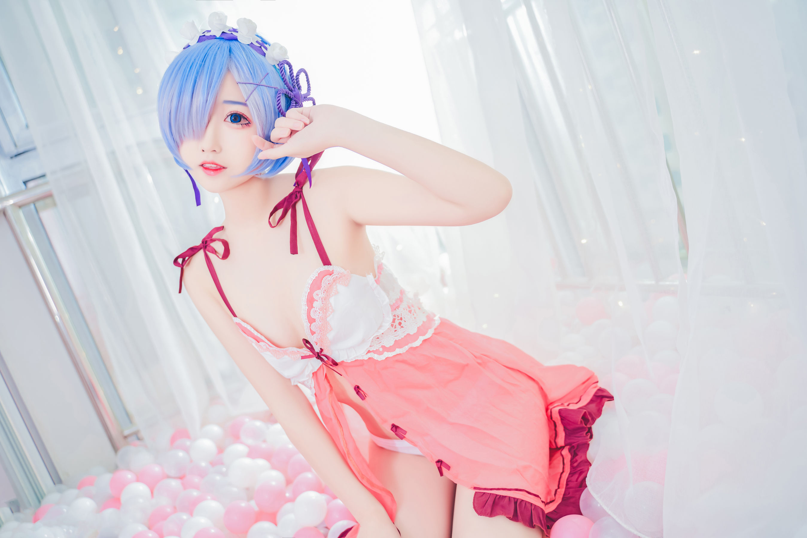 猫君君MaoJun - 粉嫩嫩的雷姆-图21