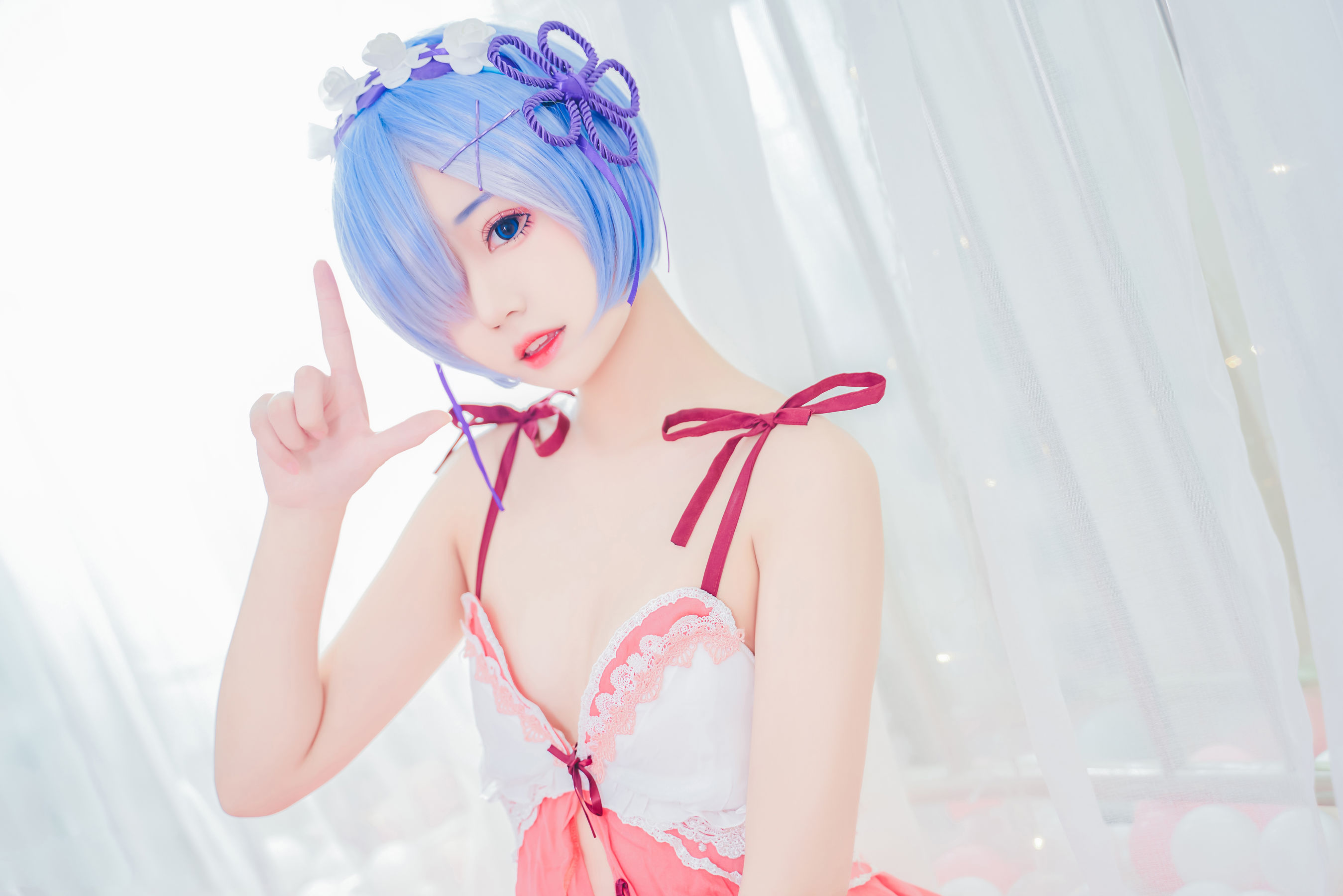 猫君君MaoJun - 粉嫩嫩的雷姆-图23