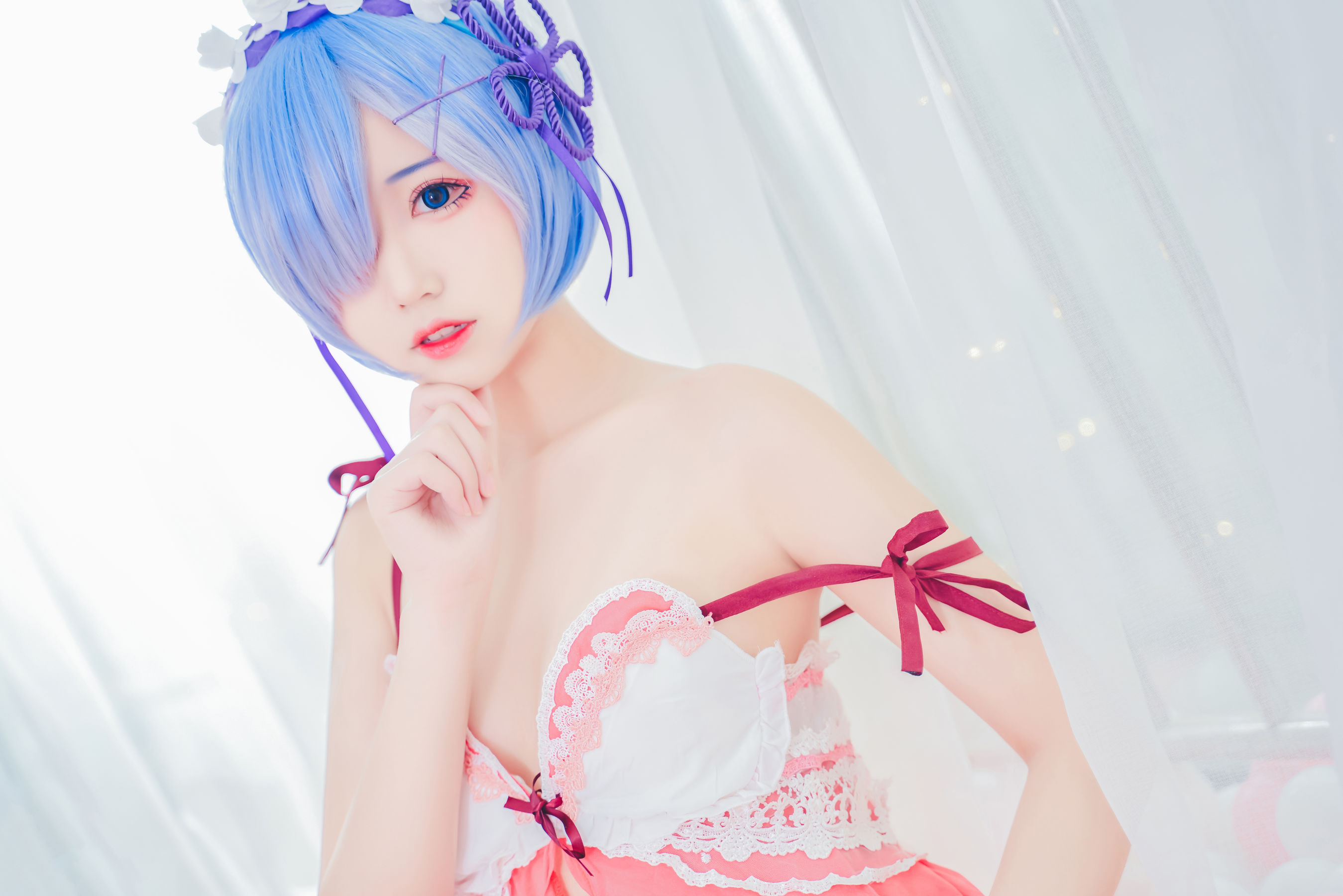 猫君君MaoJun - 粉嫩嫩的雷姆-图25