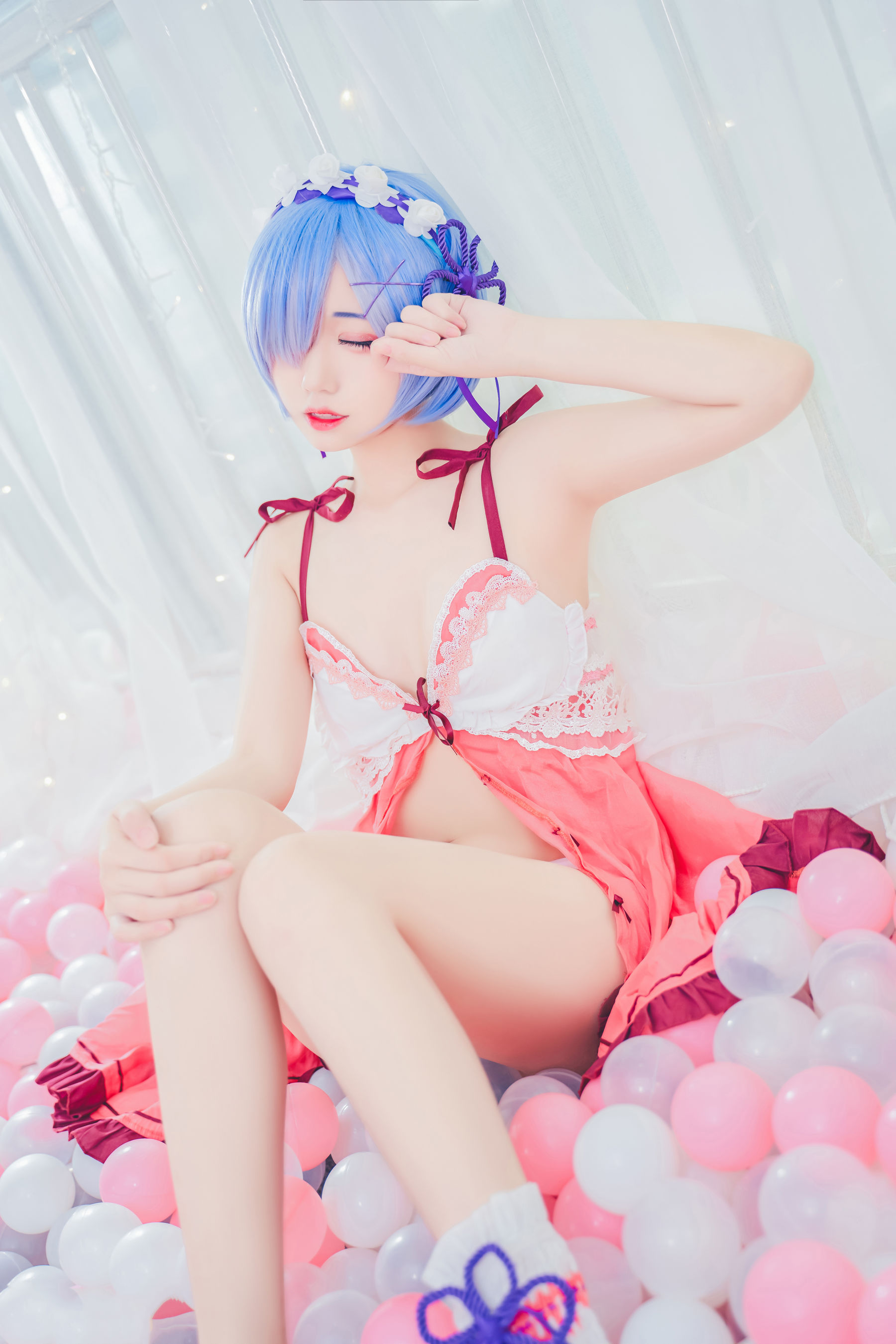 猫君君MaoJun - 粉嫩嫩的雷姆-图29
