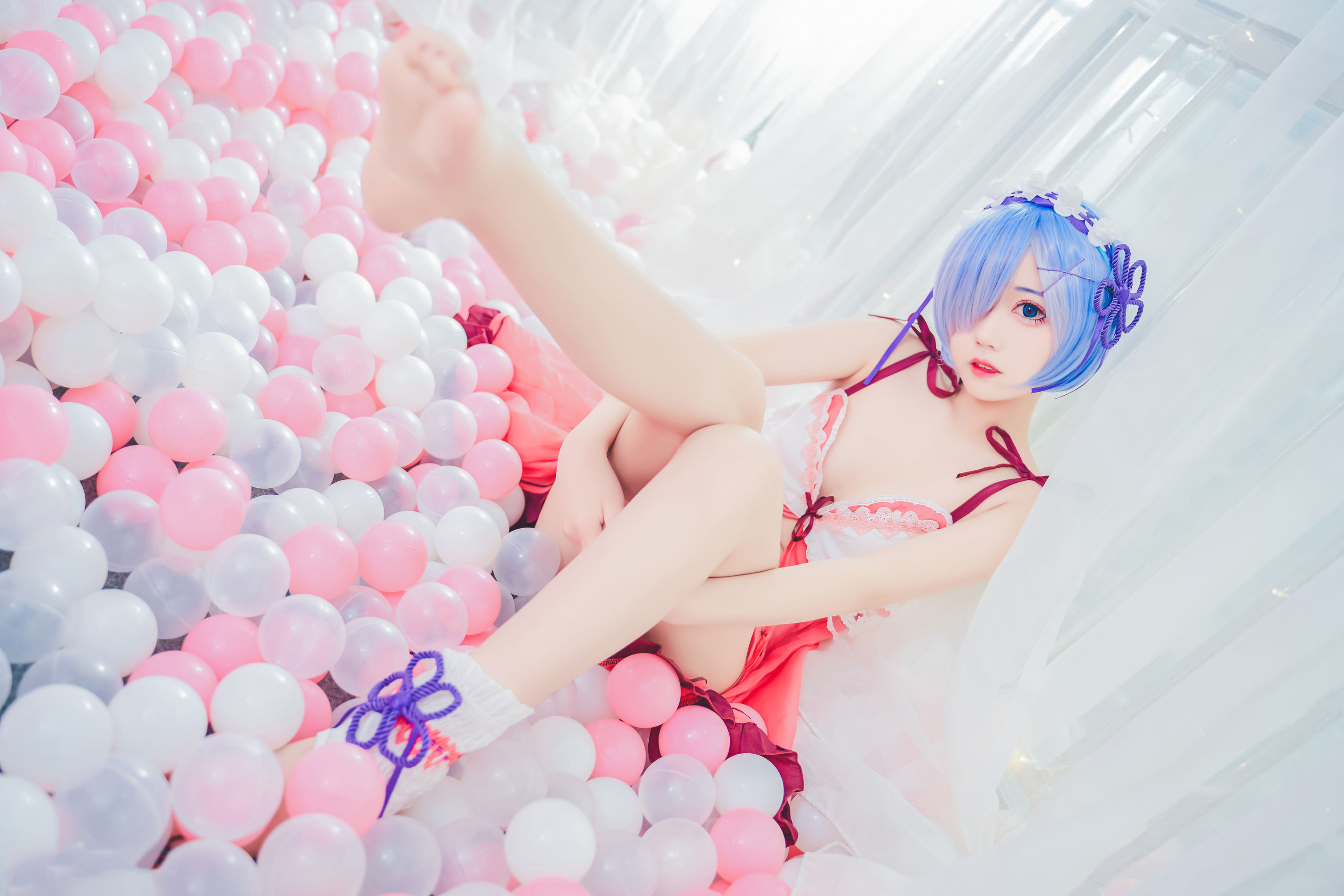 猫君君MaoJun - 粉嫩嫩的雷姆-图31