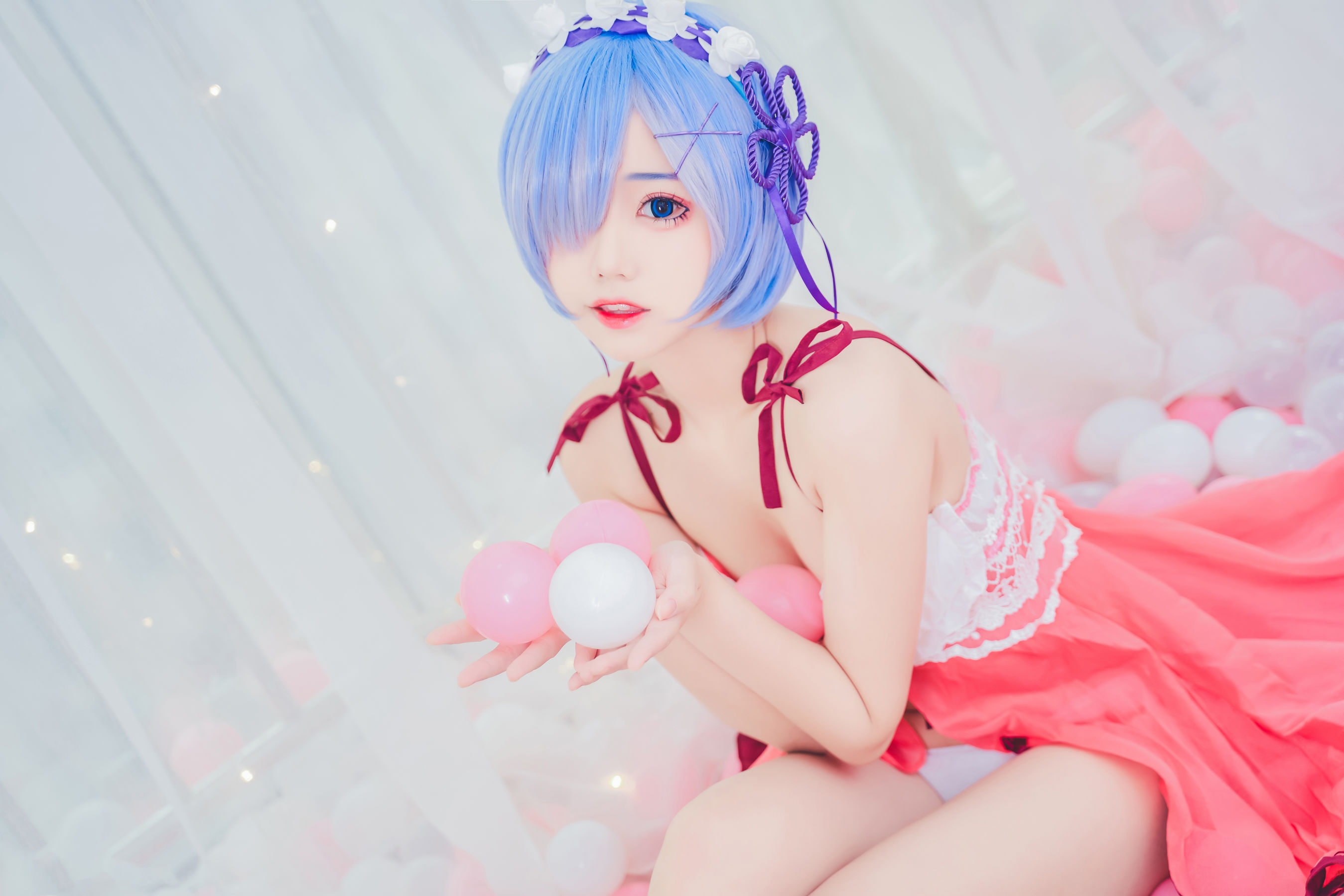 猫君君MaoJun - 粉嫩嫩的雷姆-图3