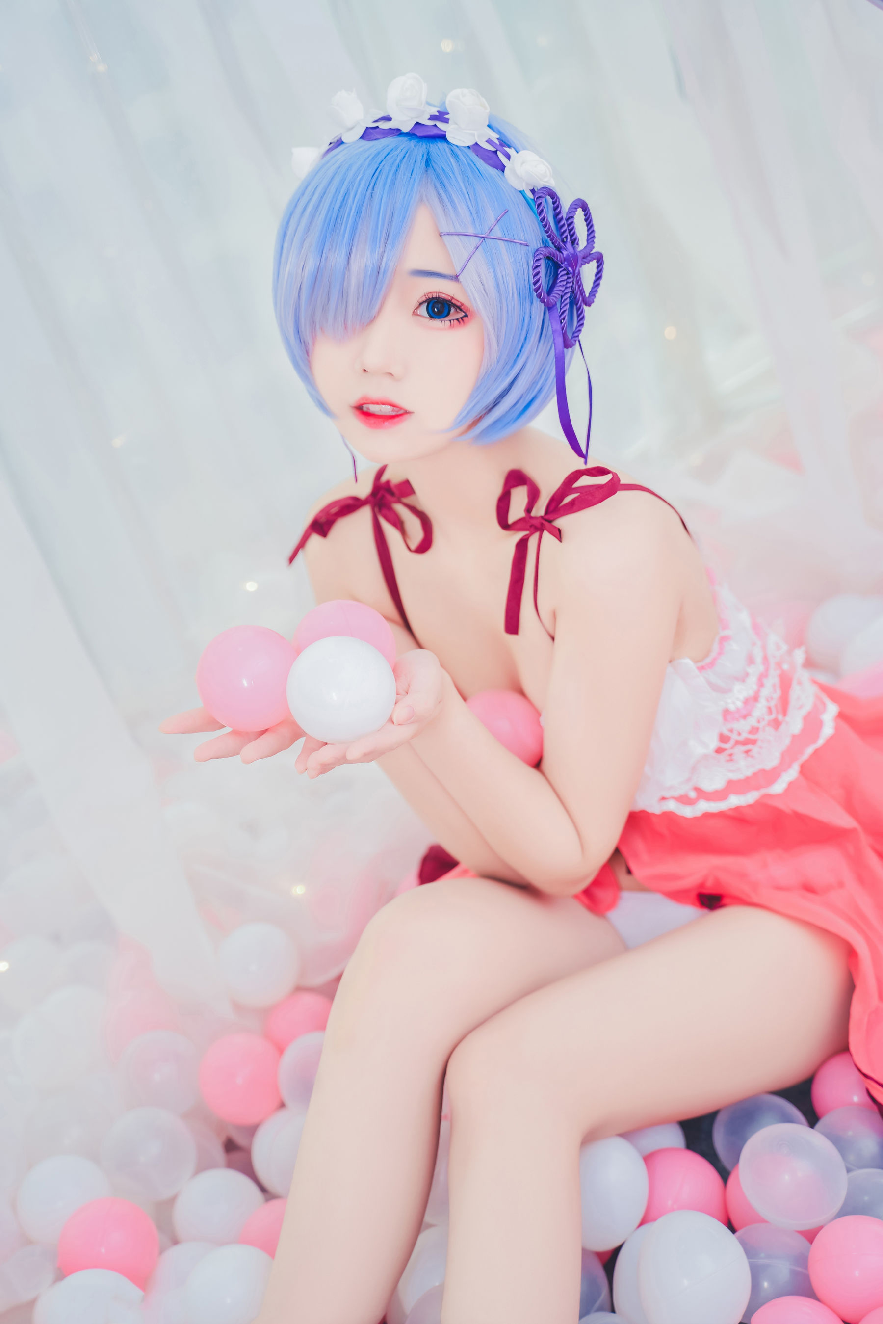 猫君君MaoJun - 粉嫩嫩的雷姆-图4