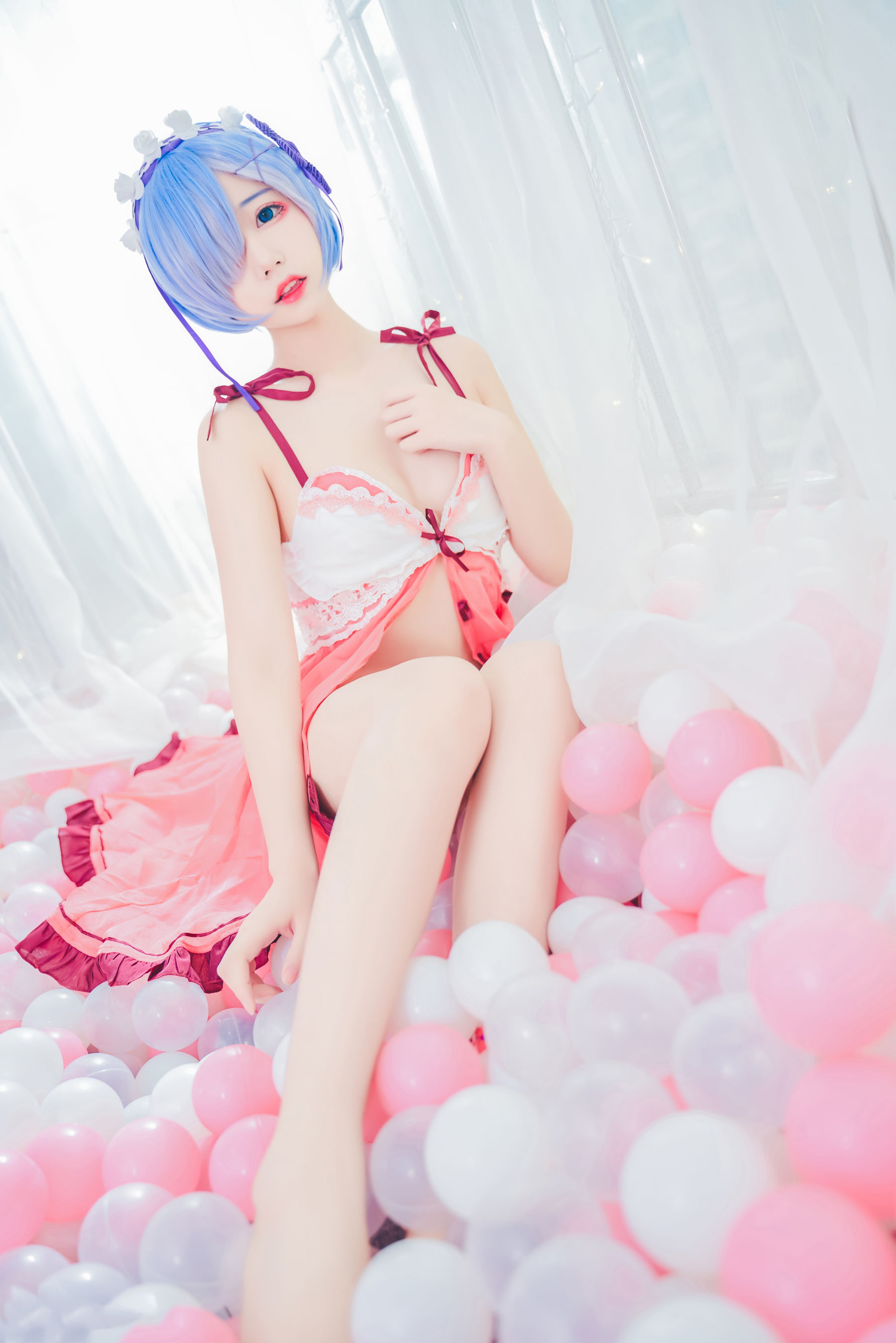 猫君君MaoJun - 粉嫩嫩的雷姆-图7