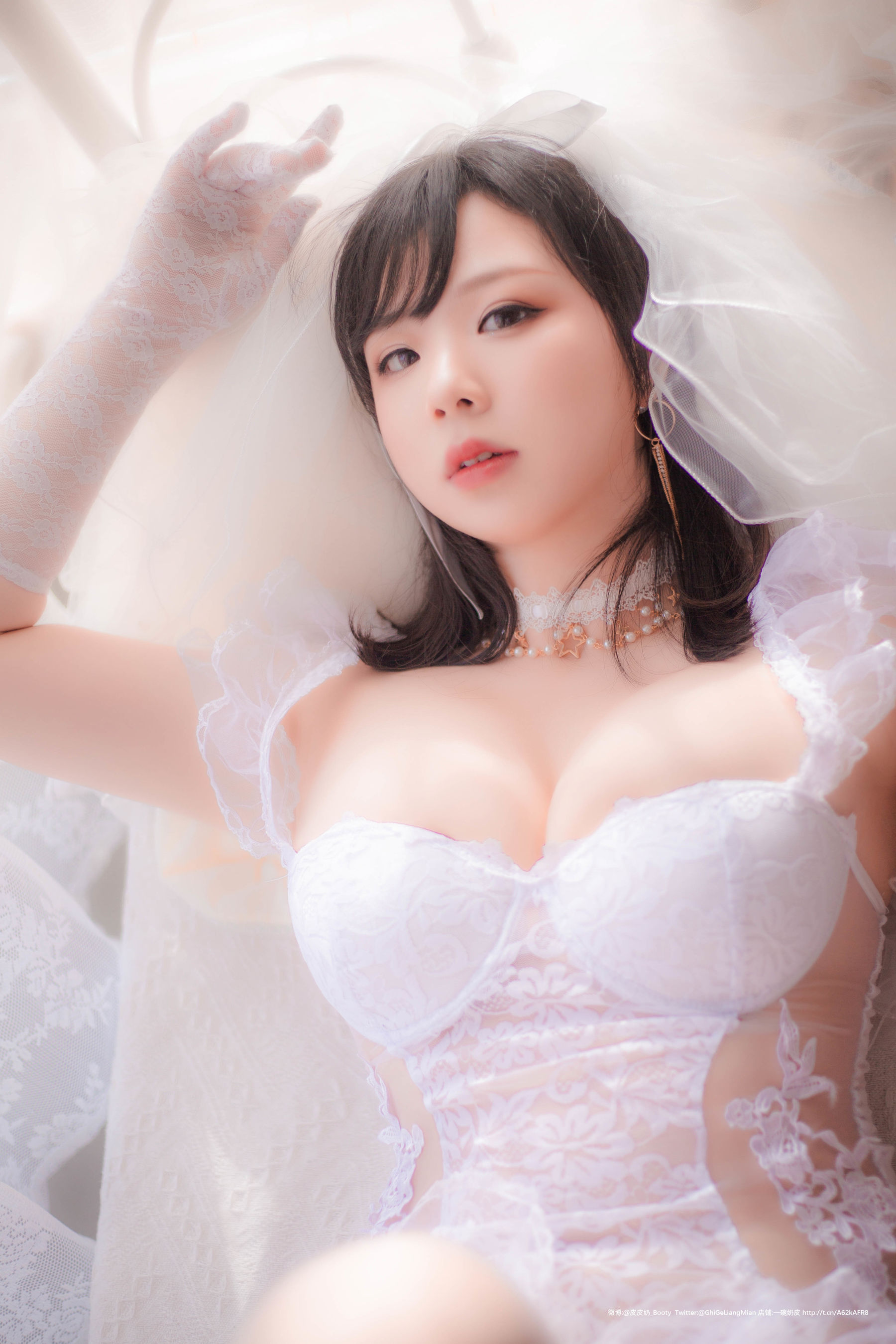 皮皮奶可可爱了啦 - 朦胧婚纱-图64
