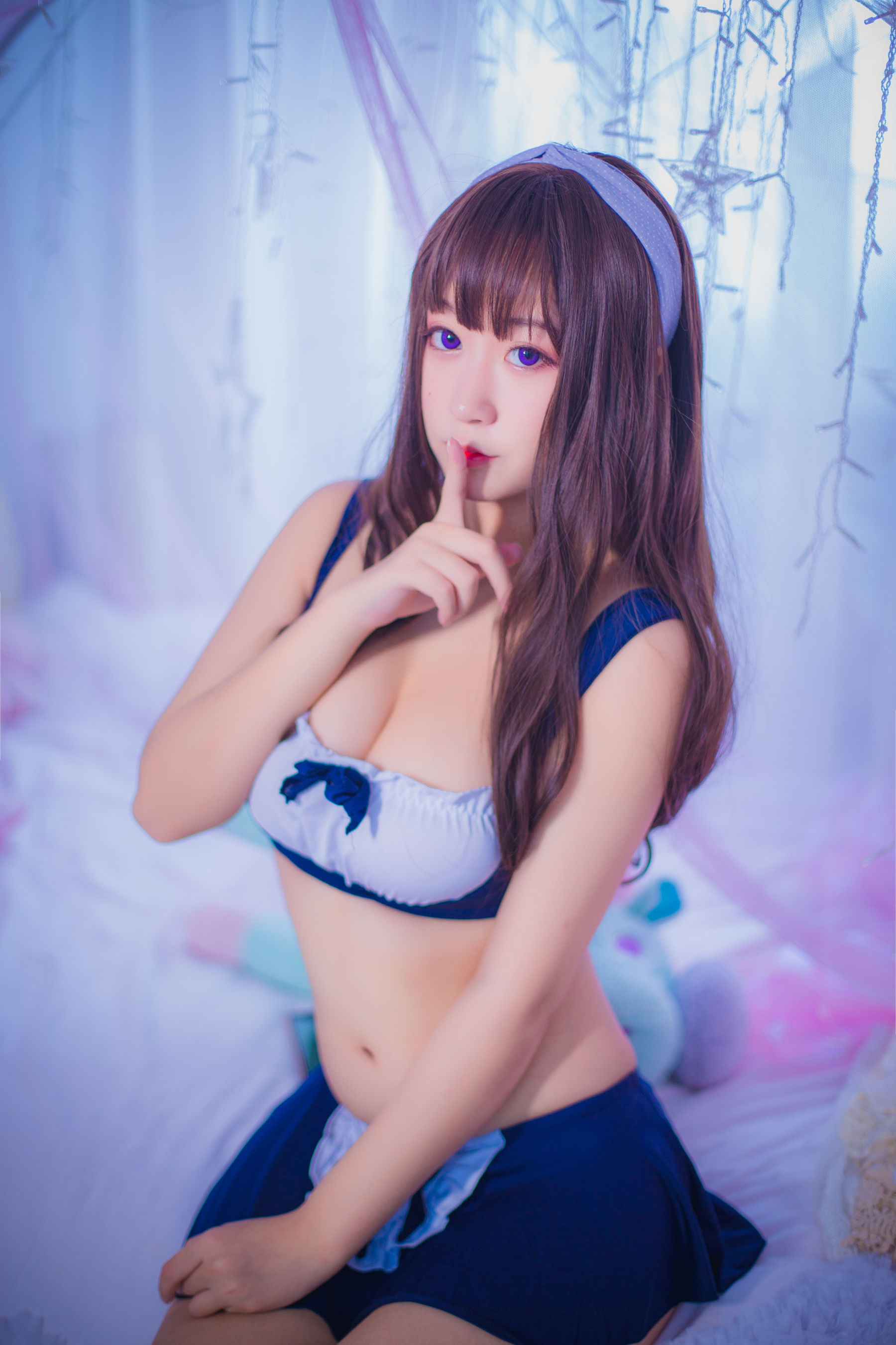 巨乳猫九酱Sakura - 女仆式死库水-图0