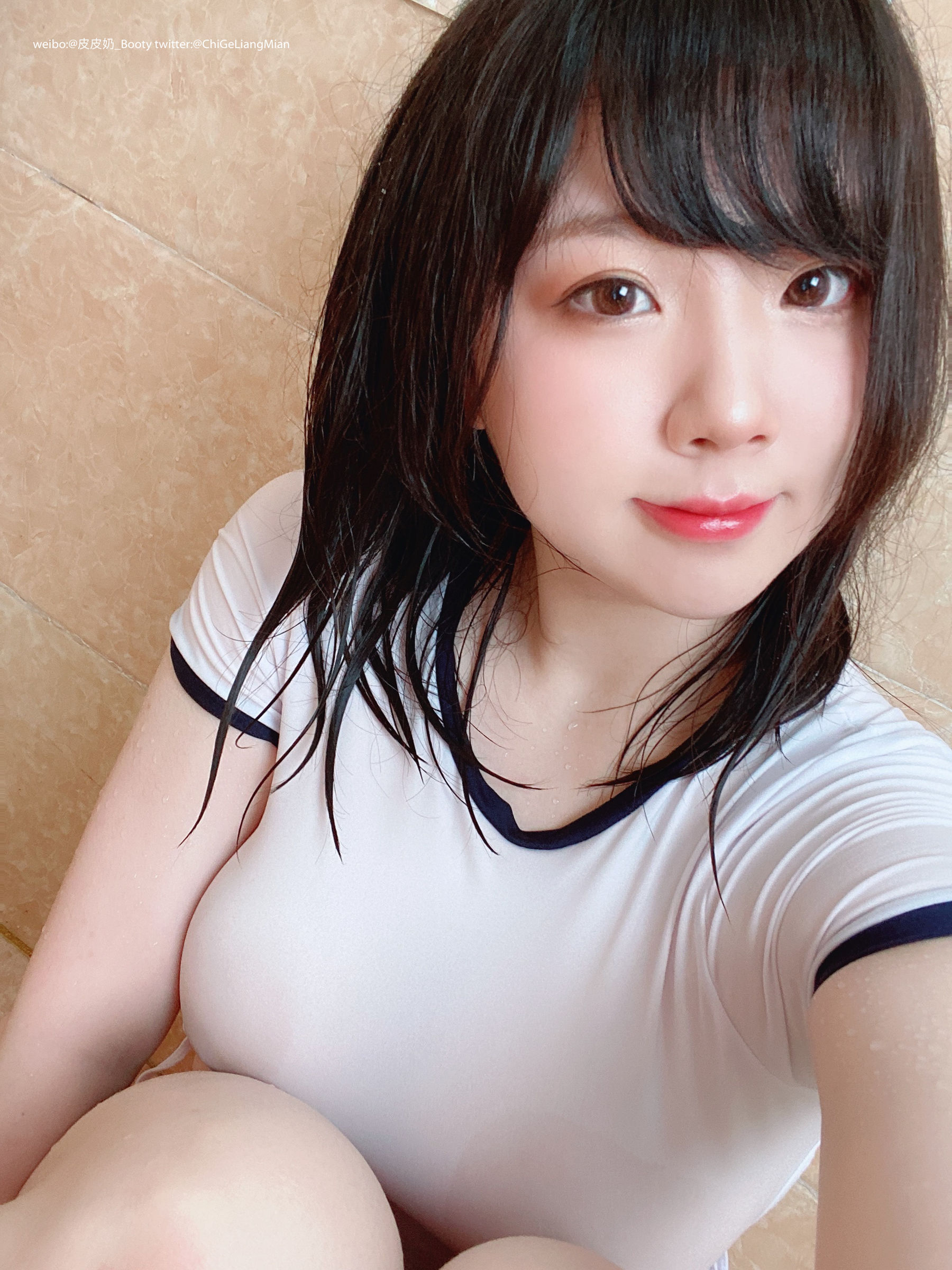 皮皮奶可可爱了啦 - 高叉体操服-图81