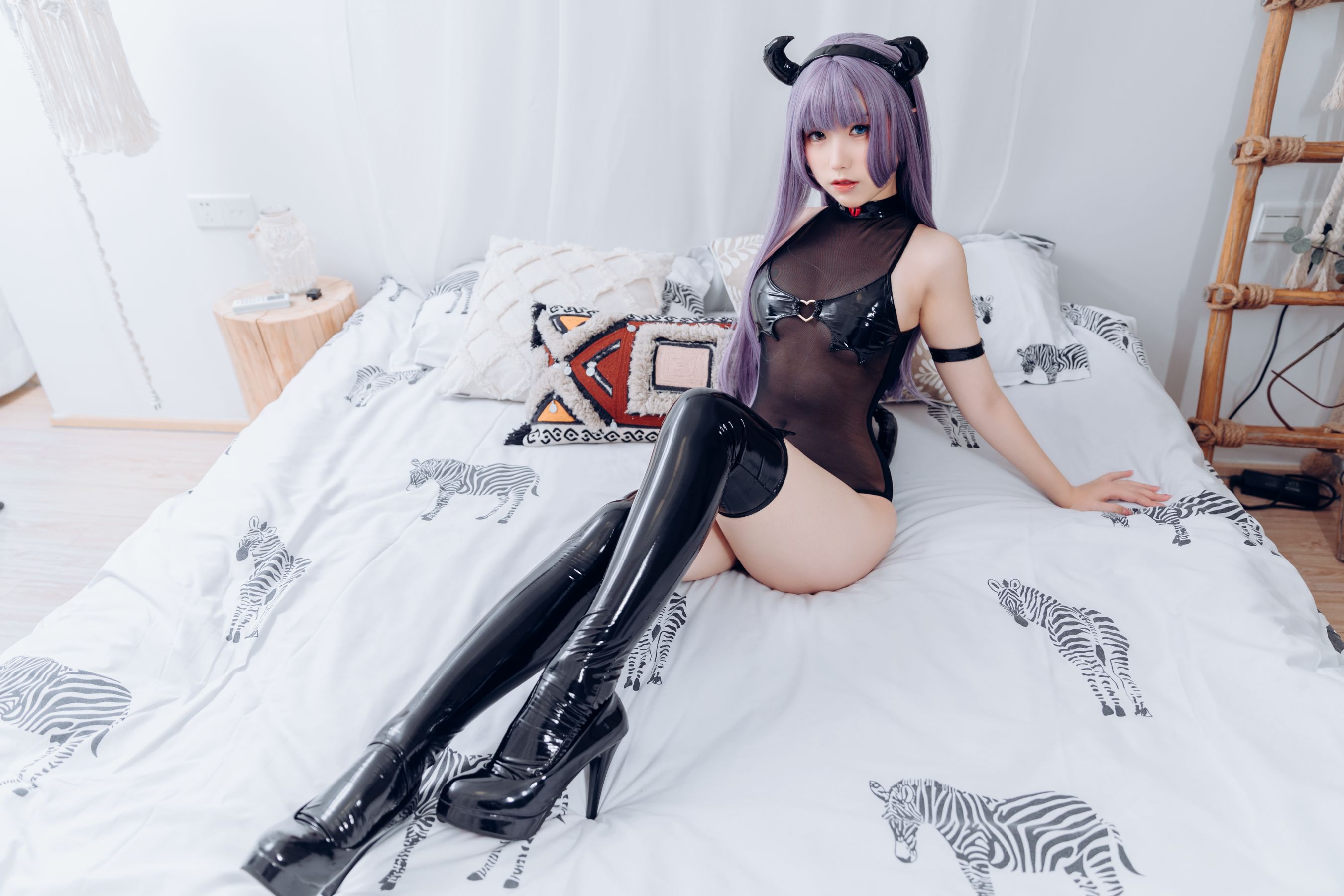 芋圆侑子SJ_ - 紫发魅魔-图6