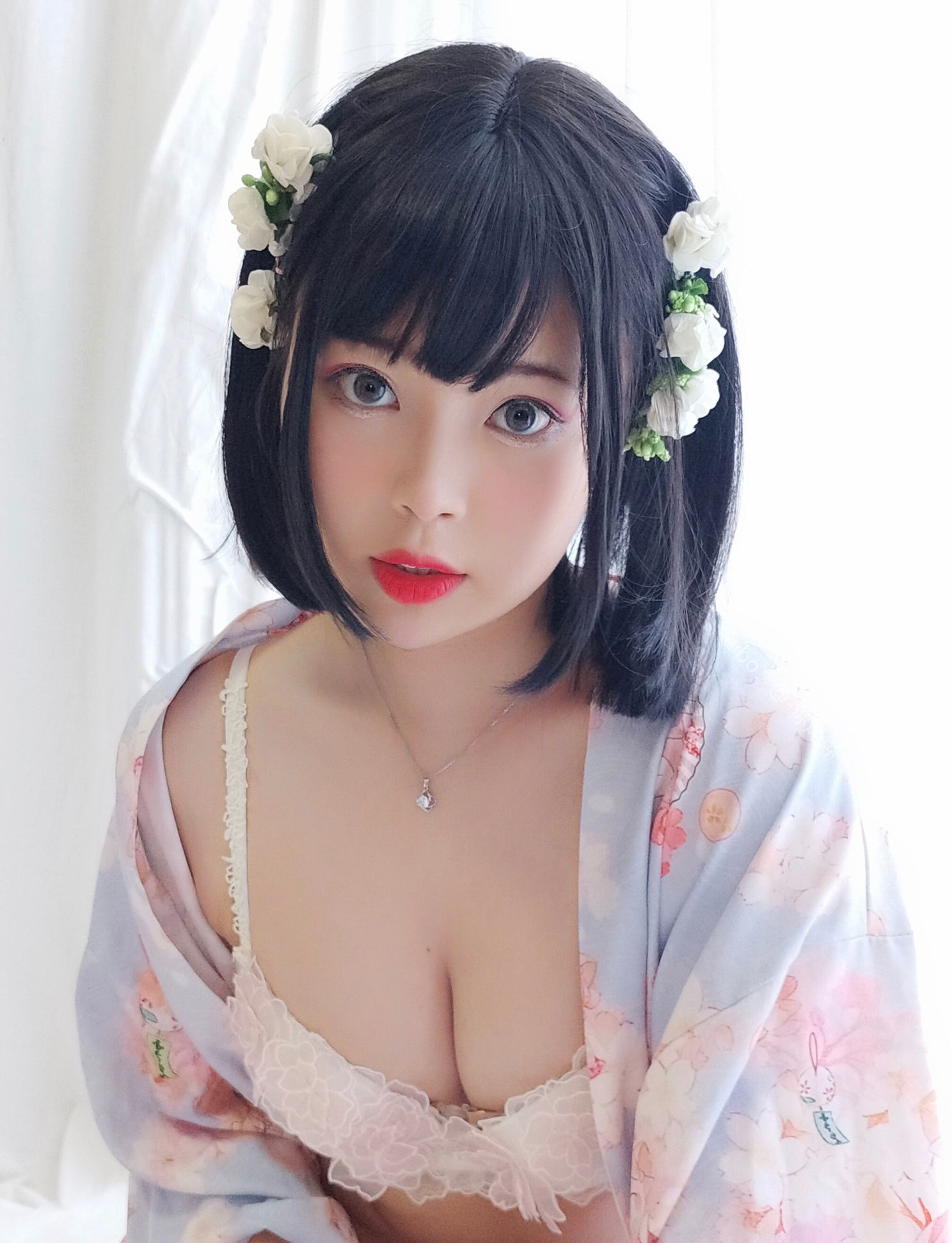 萌系小姐姐-白烨- - 花与酒与少女-图33