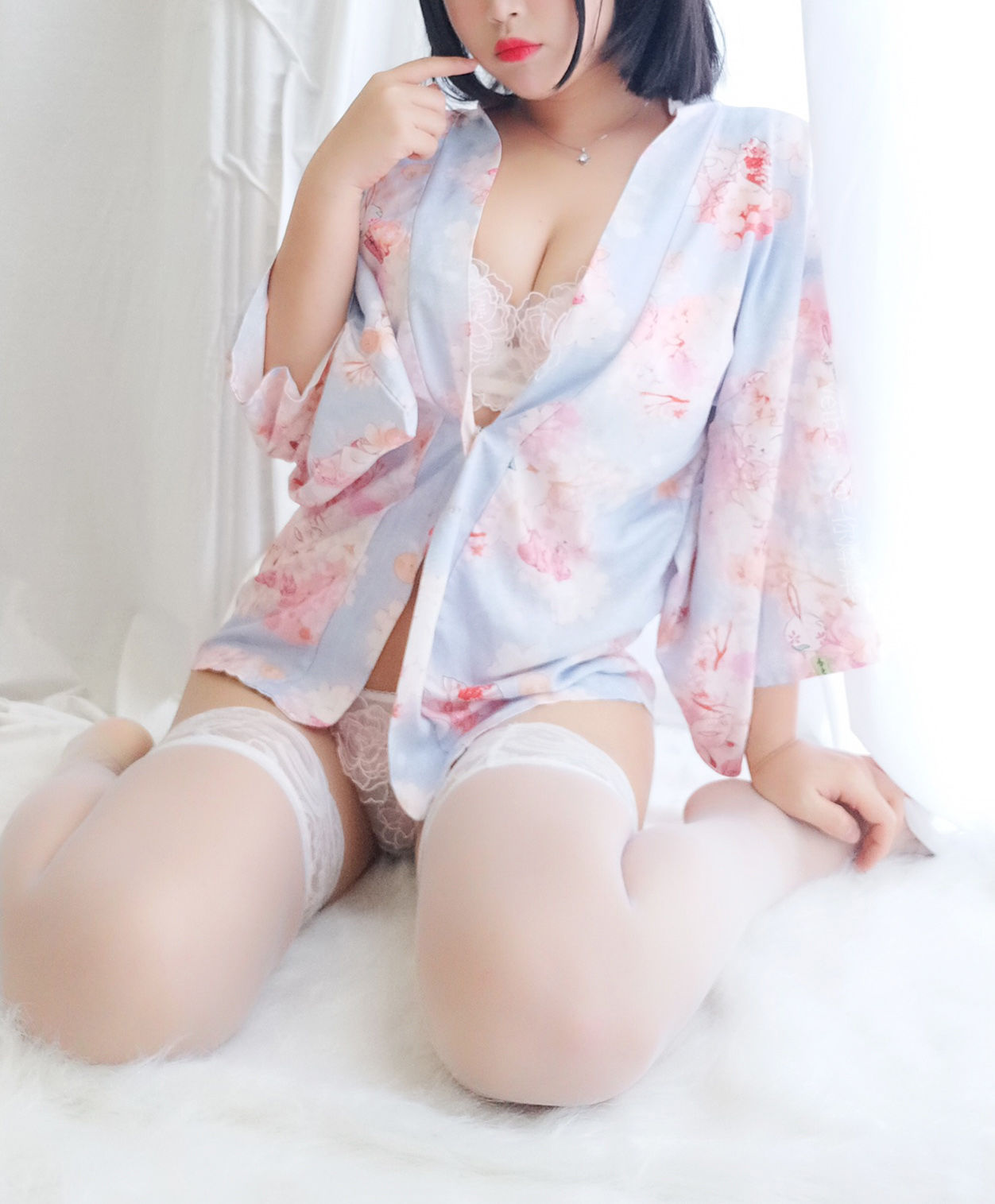萌系小姐姐-白烨- - 花与酒与少女-图35
