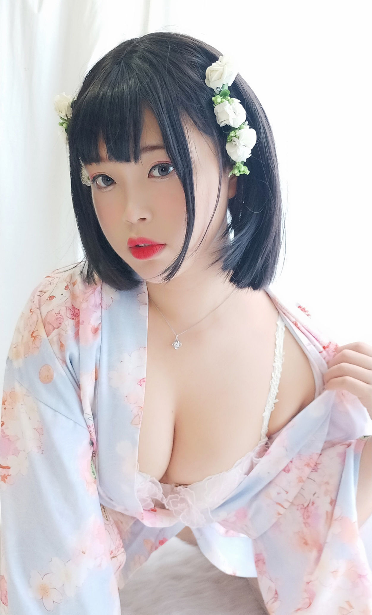 萌系小姐姐-白烨- - 花与酒与少女-图38