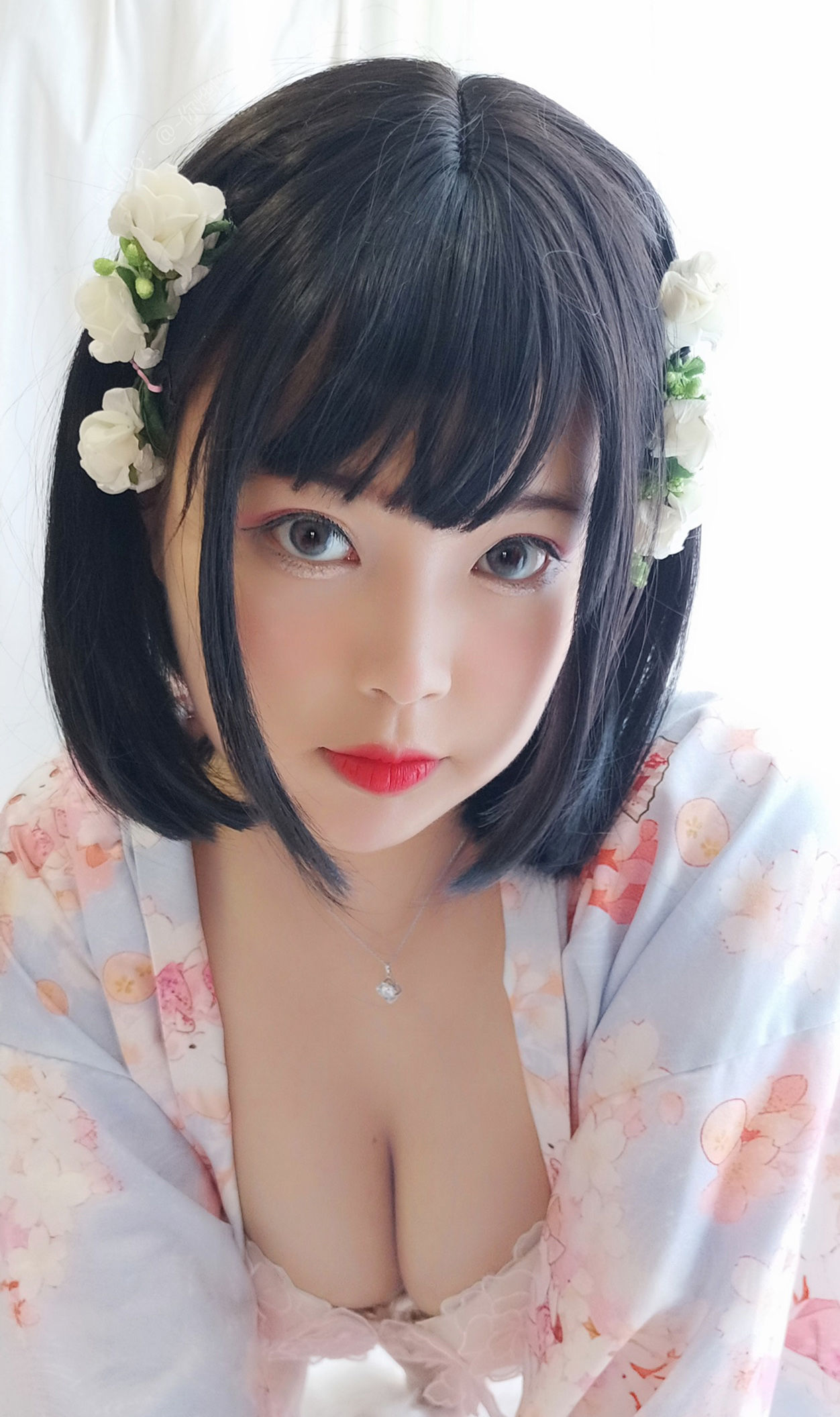 萌系小姐姐-白烨- - 花与酒与少女-图48