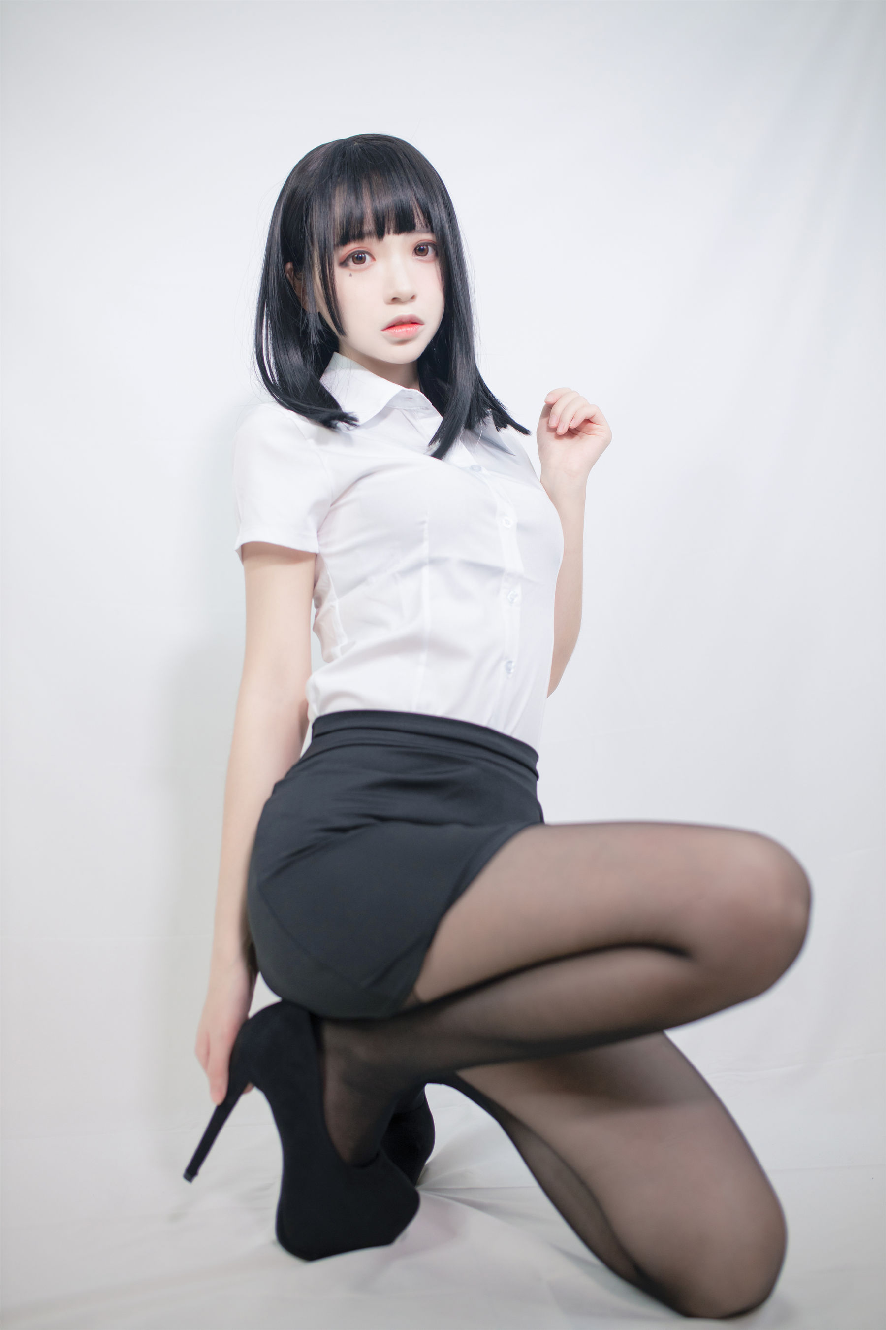 疯猫ss - OL制服-图1