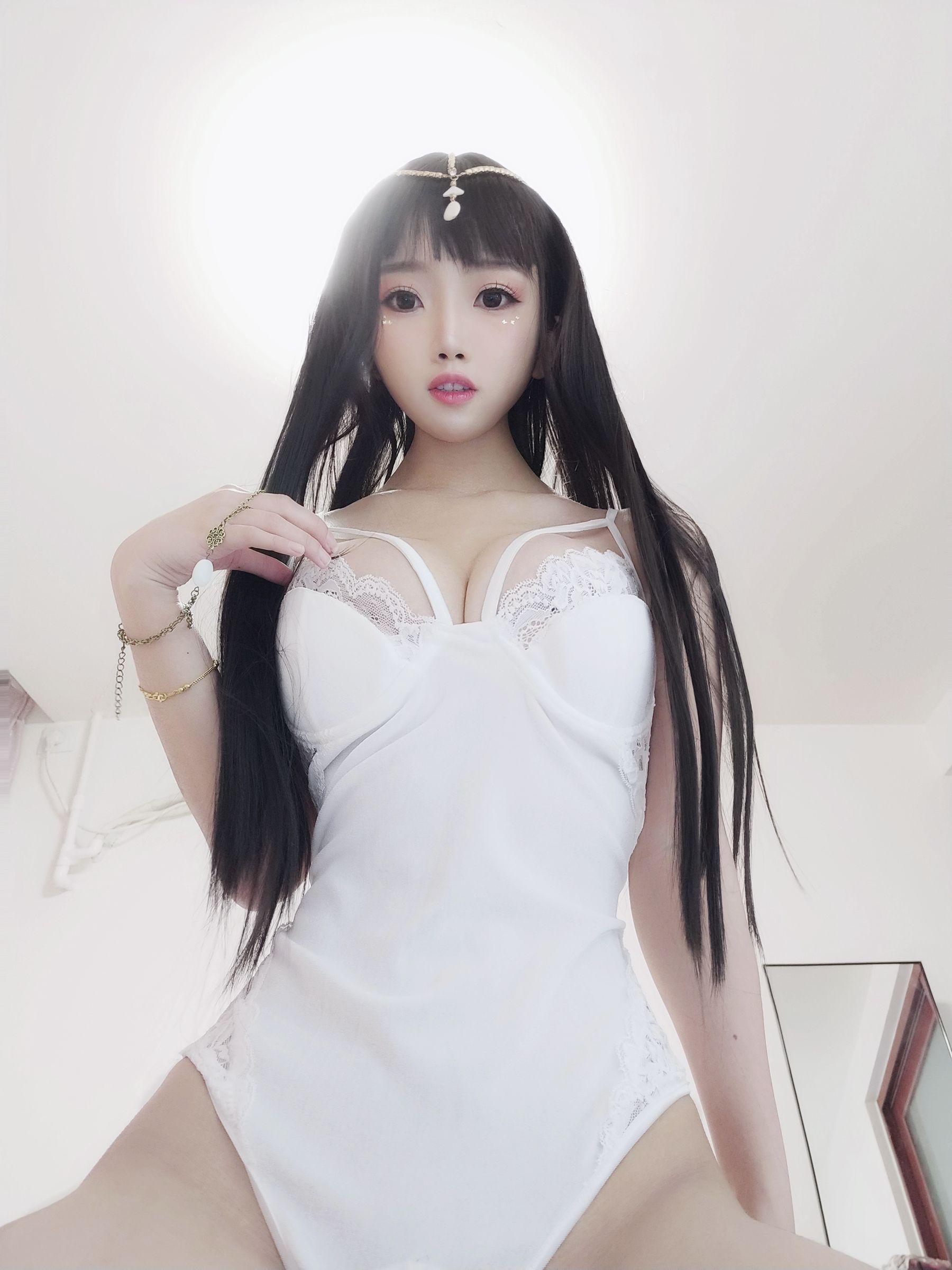 白嫩美少女鬼畜瑶 - 白色埃及瑶-图24