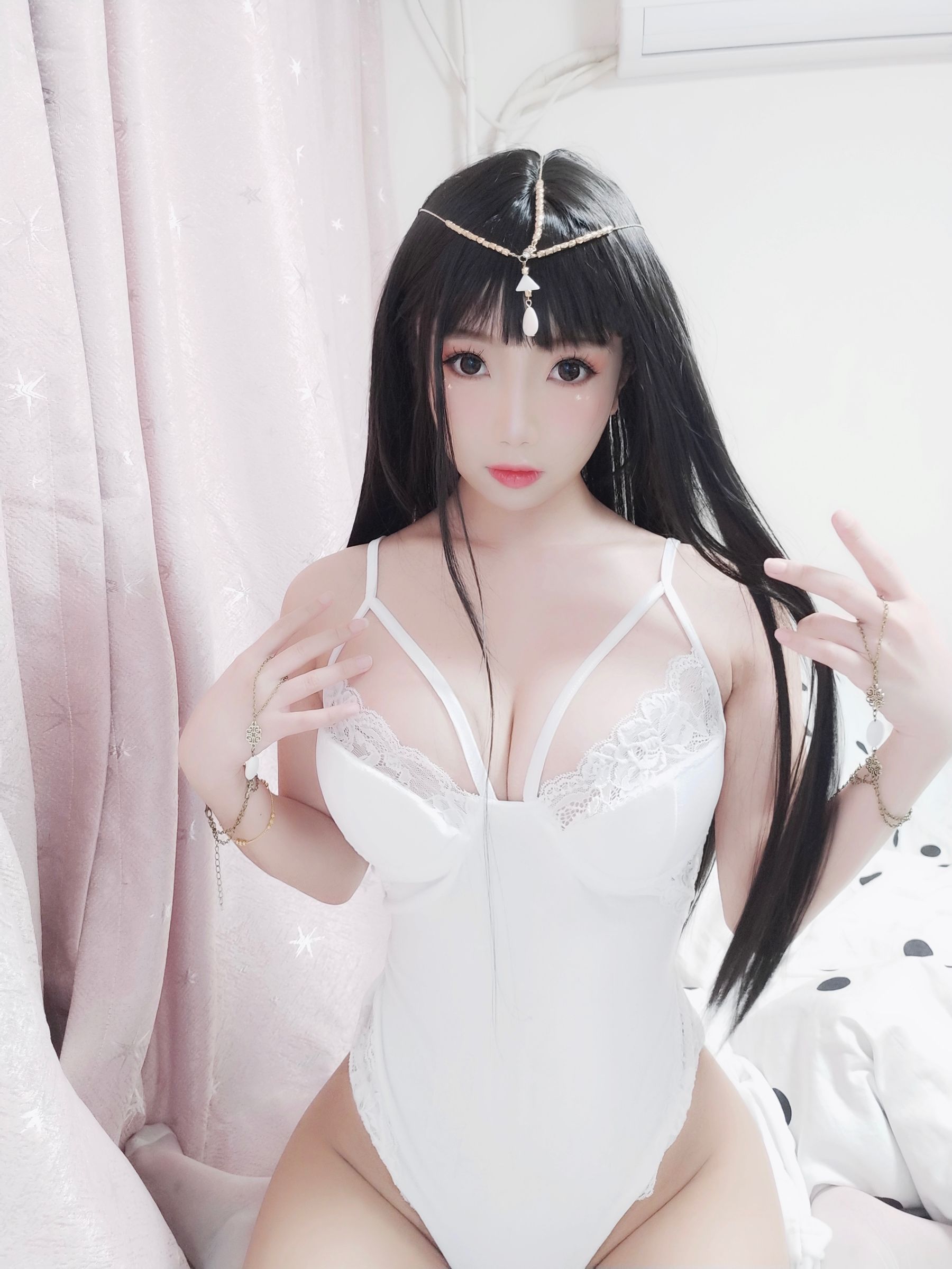 白嫩美少女鬼畜瑶 - 白色埃及瑶-图36
