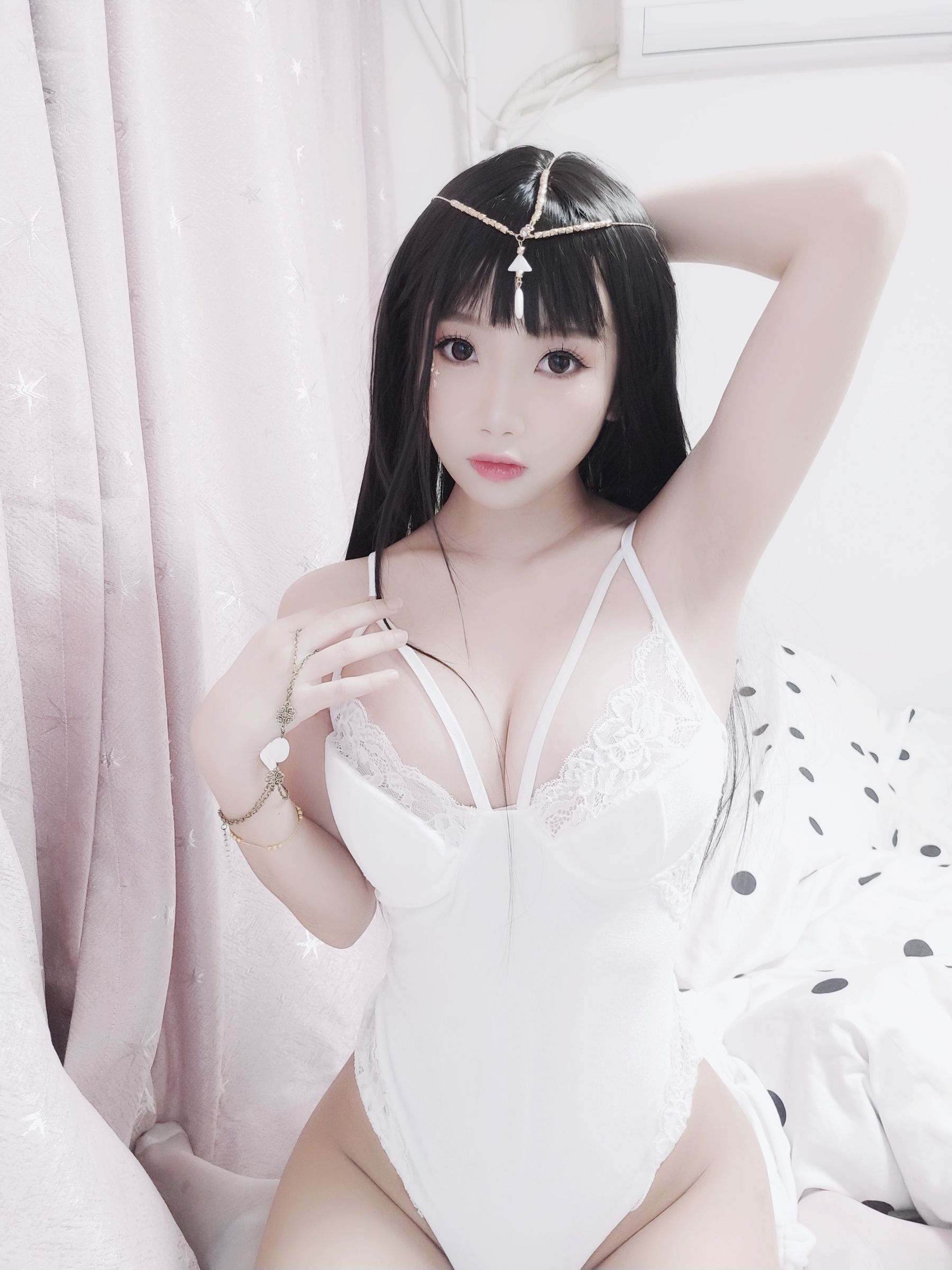 白嫩美少女鬼畜瑶 - 白色埃及瑶-图44