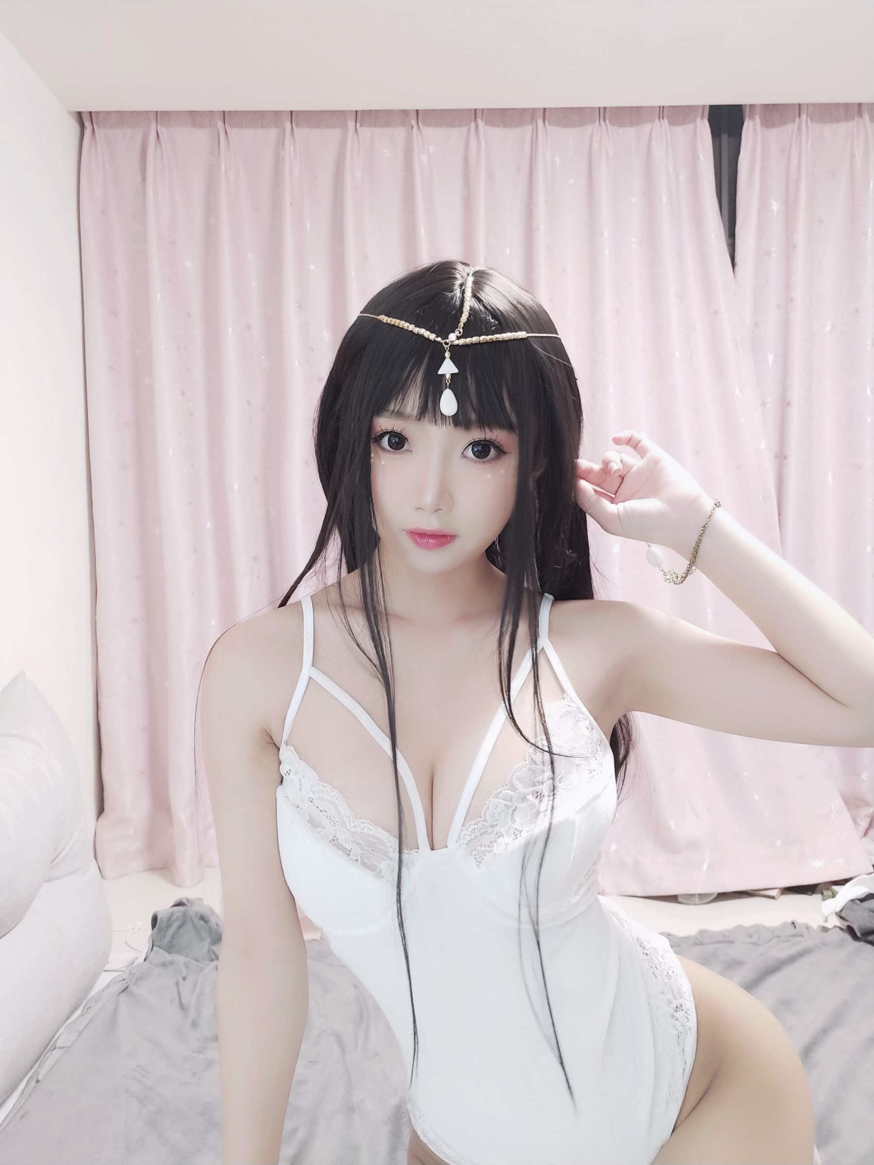 白嫩美少女鬼畜瑶 - 白色埃及瑶-图6