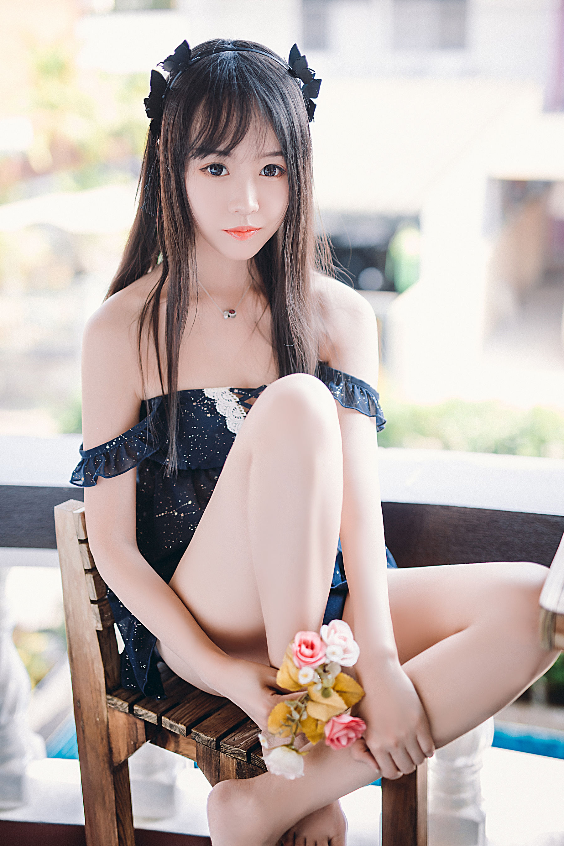 斗鱼主播采妮么么 - 泳装-图21