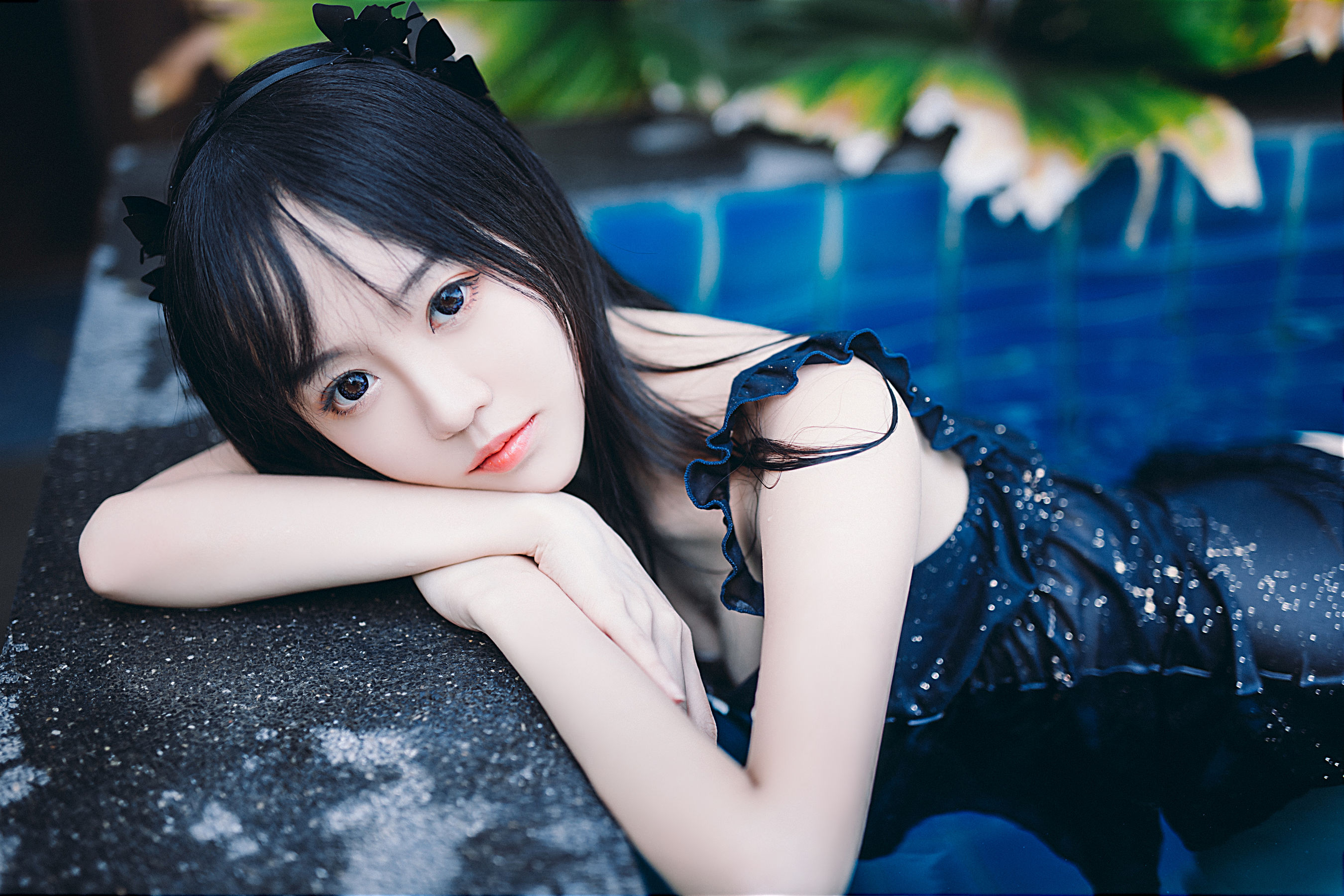 斗鱼主播采妮么么 - 泳装-图24