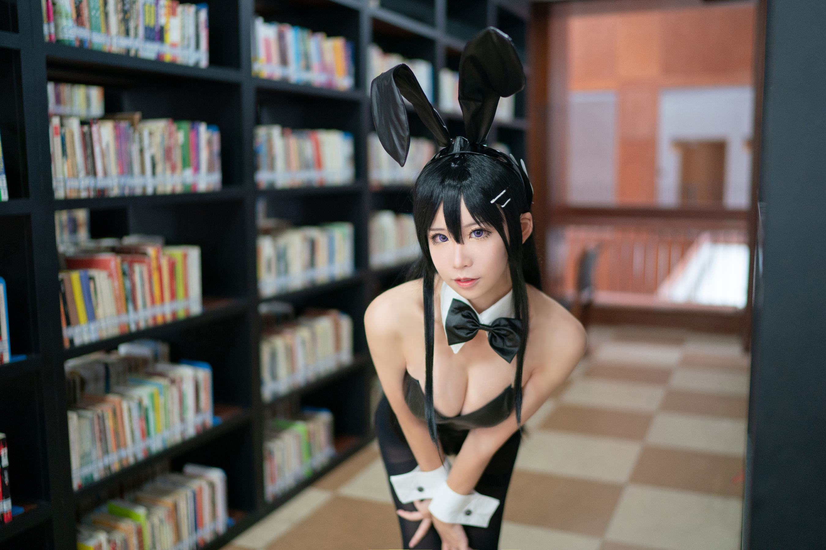 动漫博主爱老师_PhD - 兔女郎学姐-图5