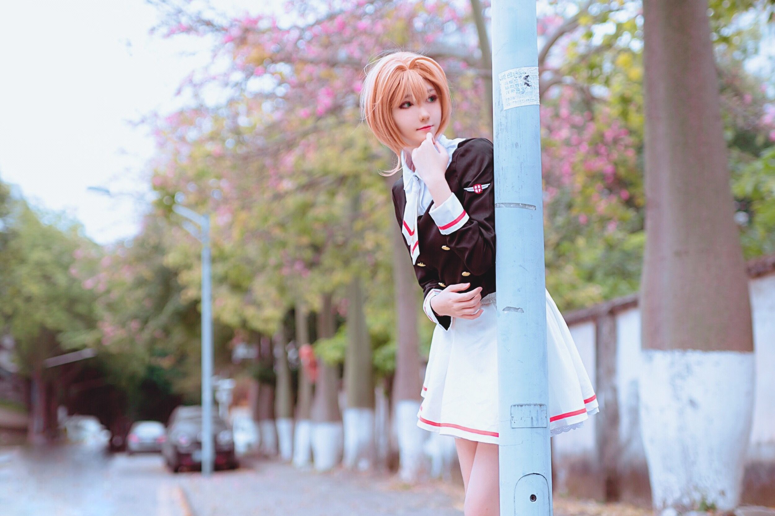 动漫博主南桃Momoko - 木之本樱制服-图2