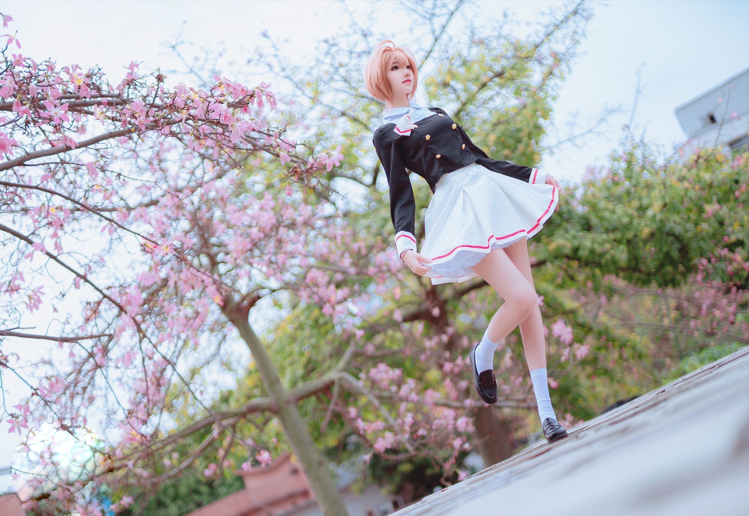 动漫博主南桃Momoko - 木之本樱制服-图3