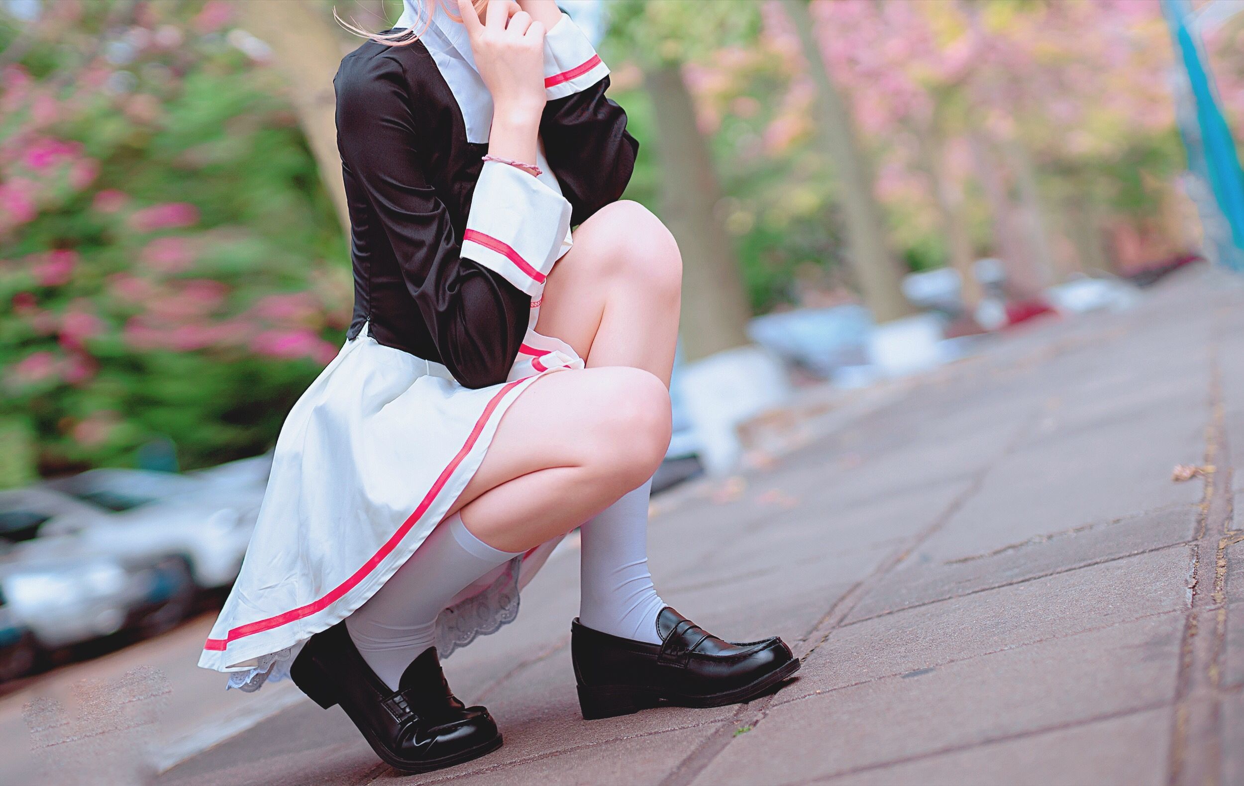 动漫博主南桃Momoko - 木之本樱制服-图5