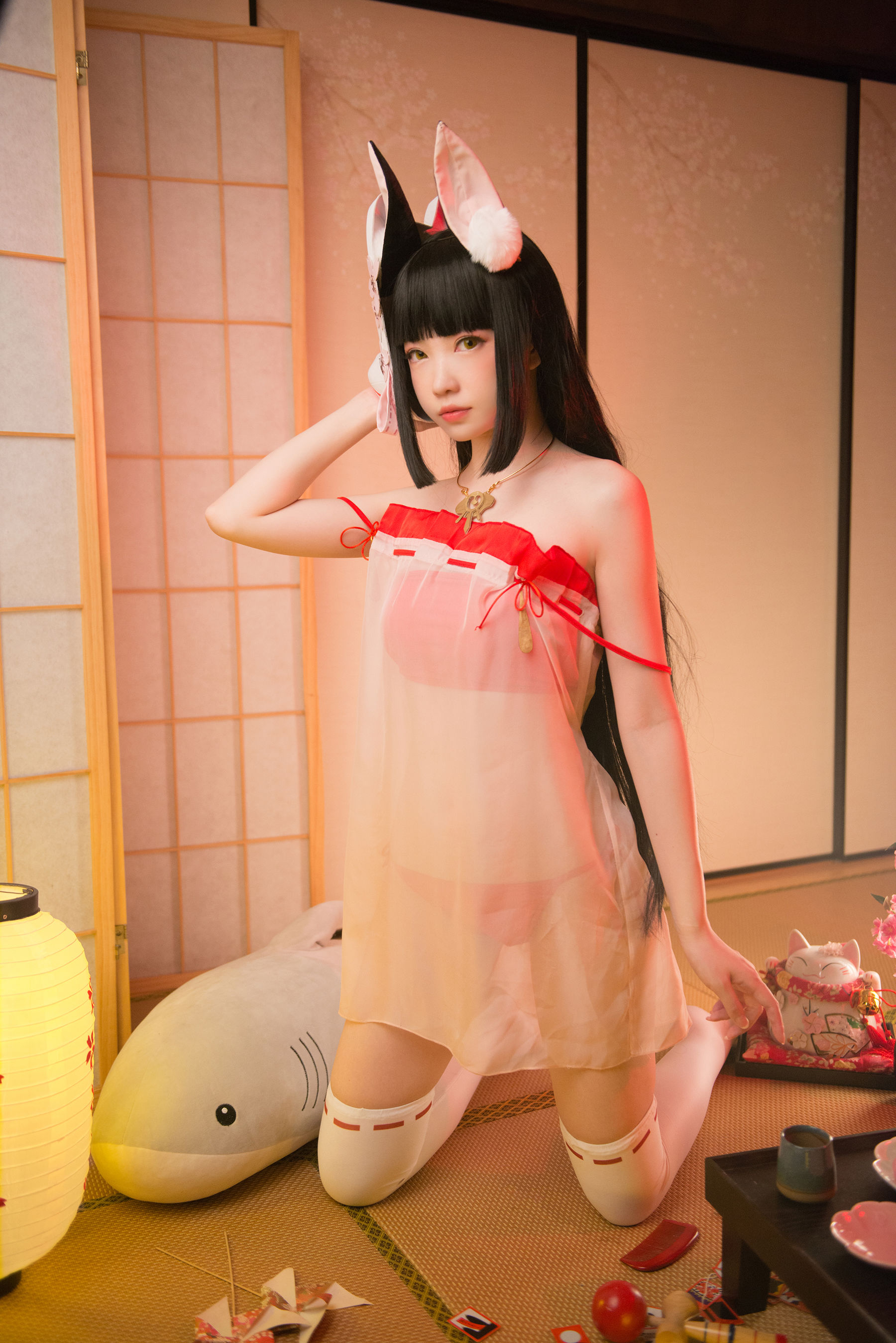 大胸萌妹妖少you1 - 长门-图4