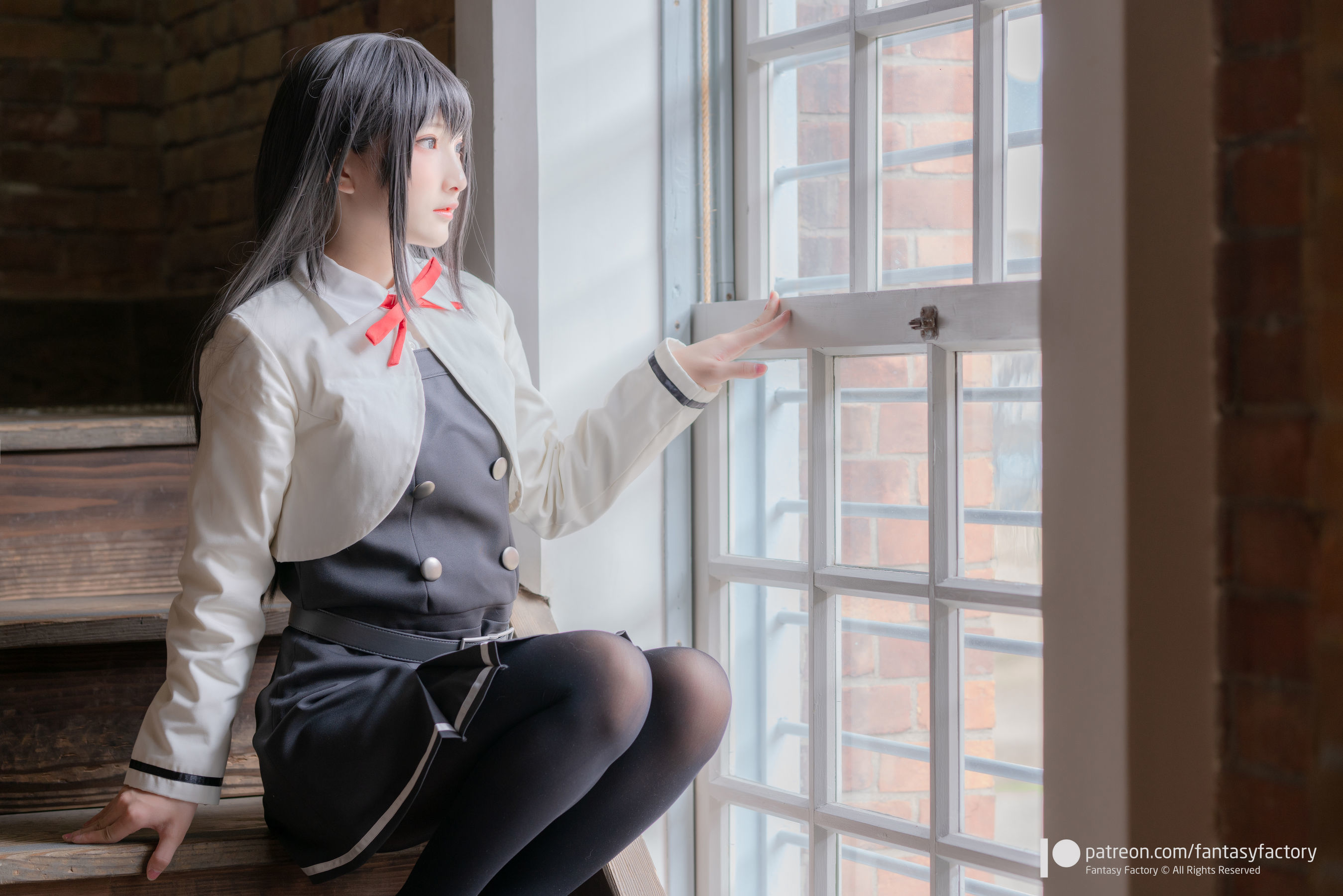 小丁Cosplay 2020.01  黑丝 和服 JK-图9