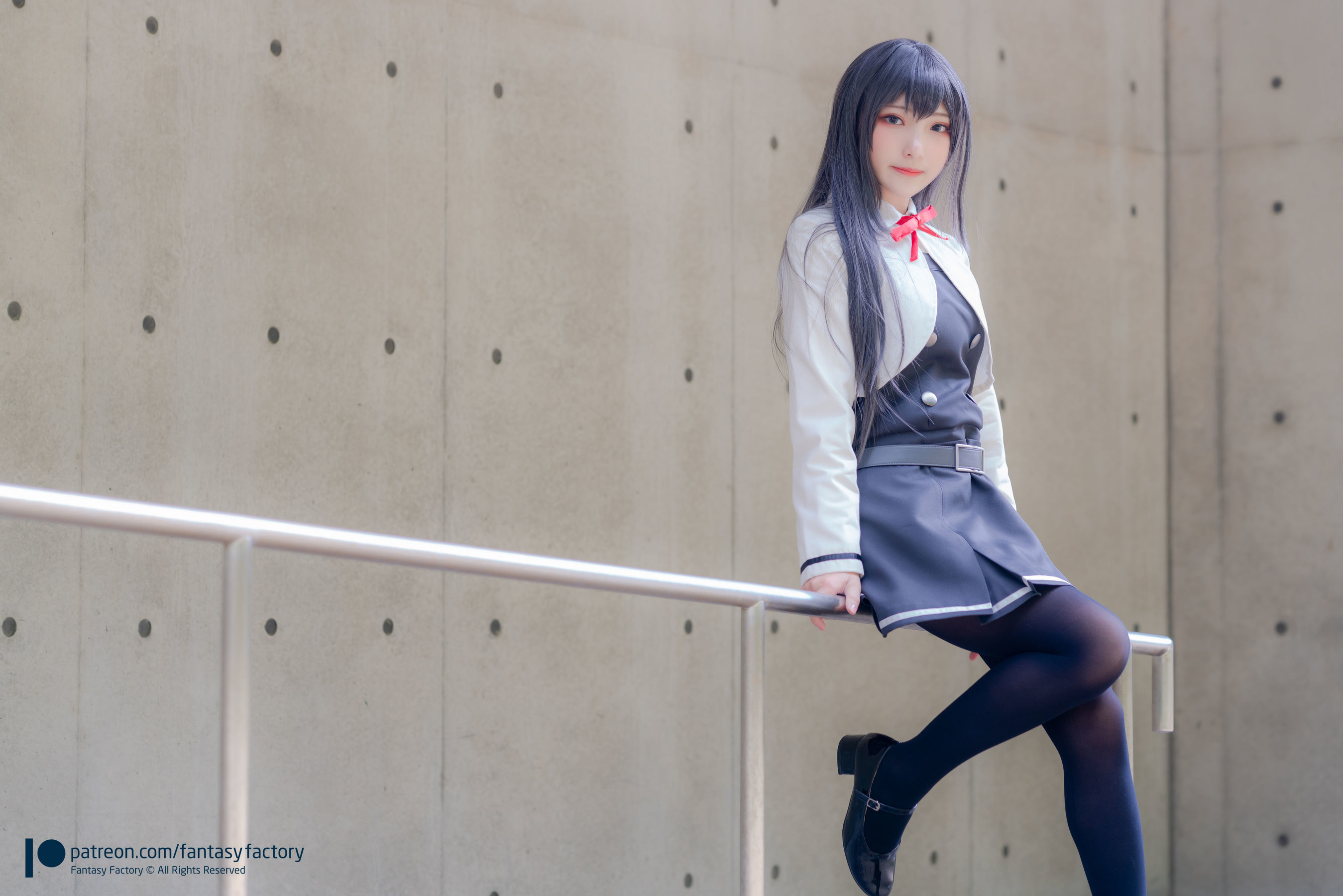 小丁Cosplay 2020.01  黑丝 和服 JK-图12