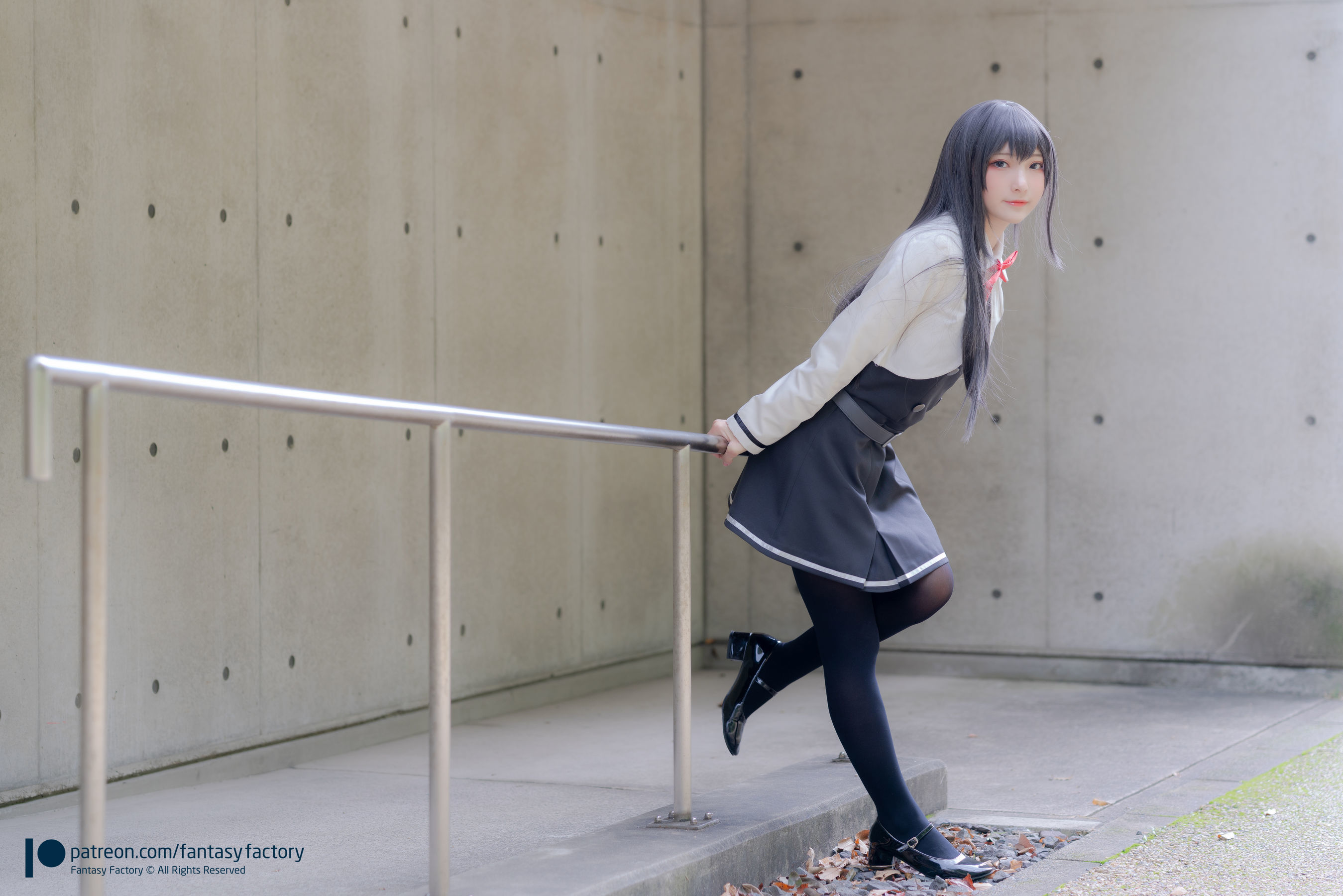 小丁Cosplay 2020.01  黑丝 和服 JK-图13