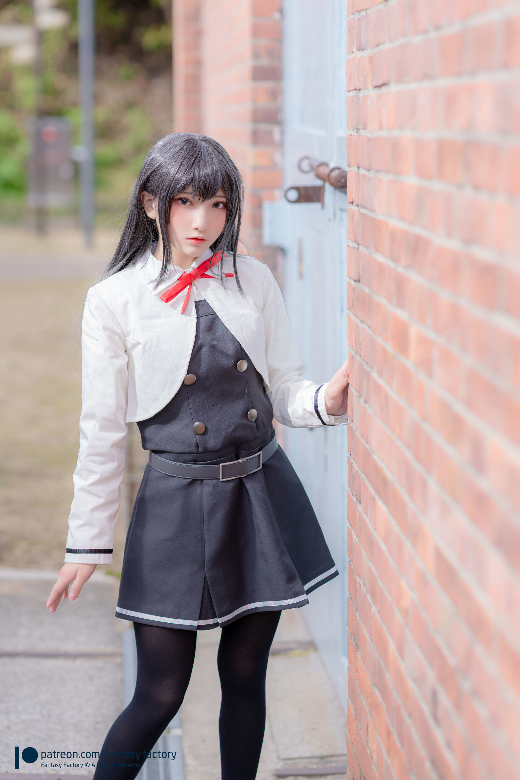 小丁Cosplay 2020.01  黑丝 和服 JK-图14